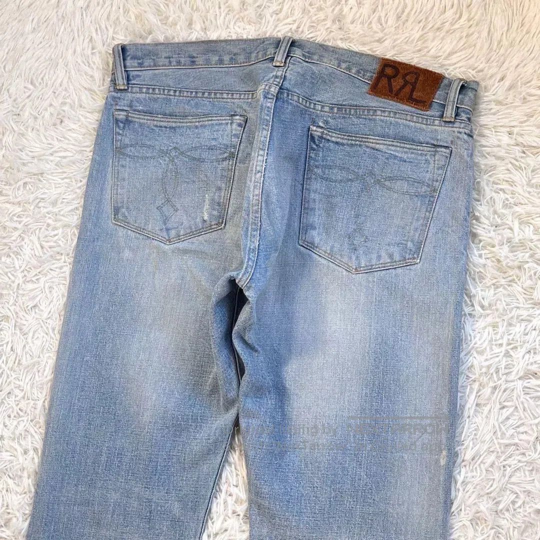 RRL Ralph Lauren classic selvedge denim boot cut pants. Size US 38 / EU 54 - 6 Thumbnail