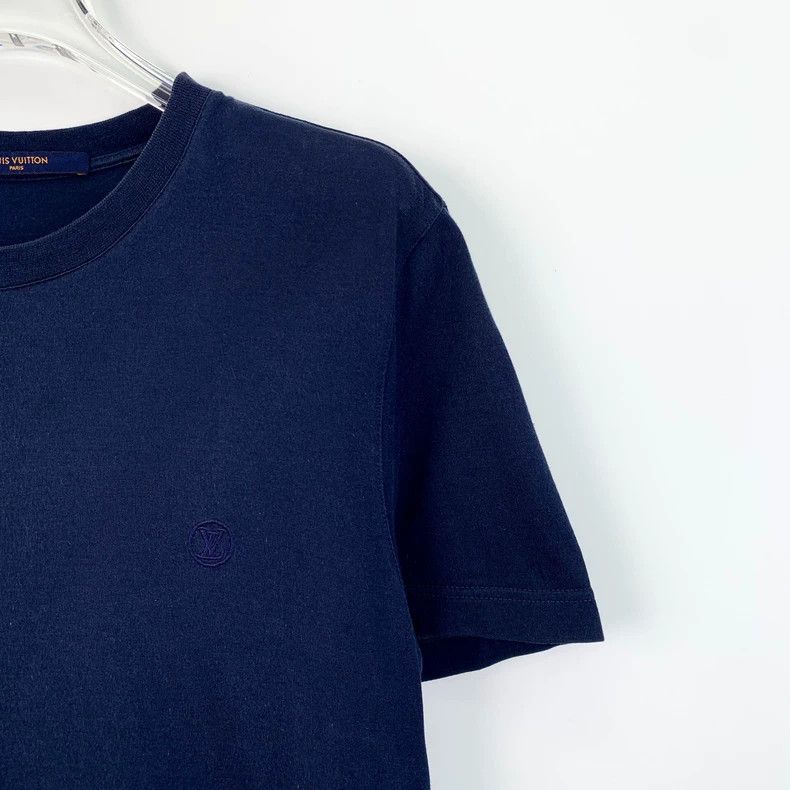 Louis Vuitton Louis Vuitton Dark blue logo monogram embroidered cotton c Size US XS / EU 42 / 0 - 3 Thumbnail