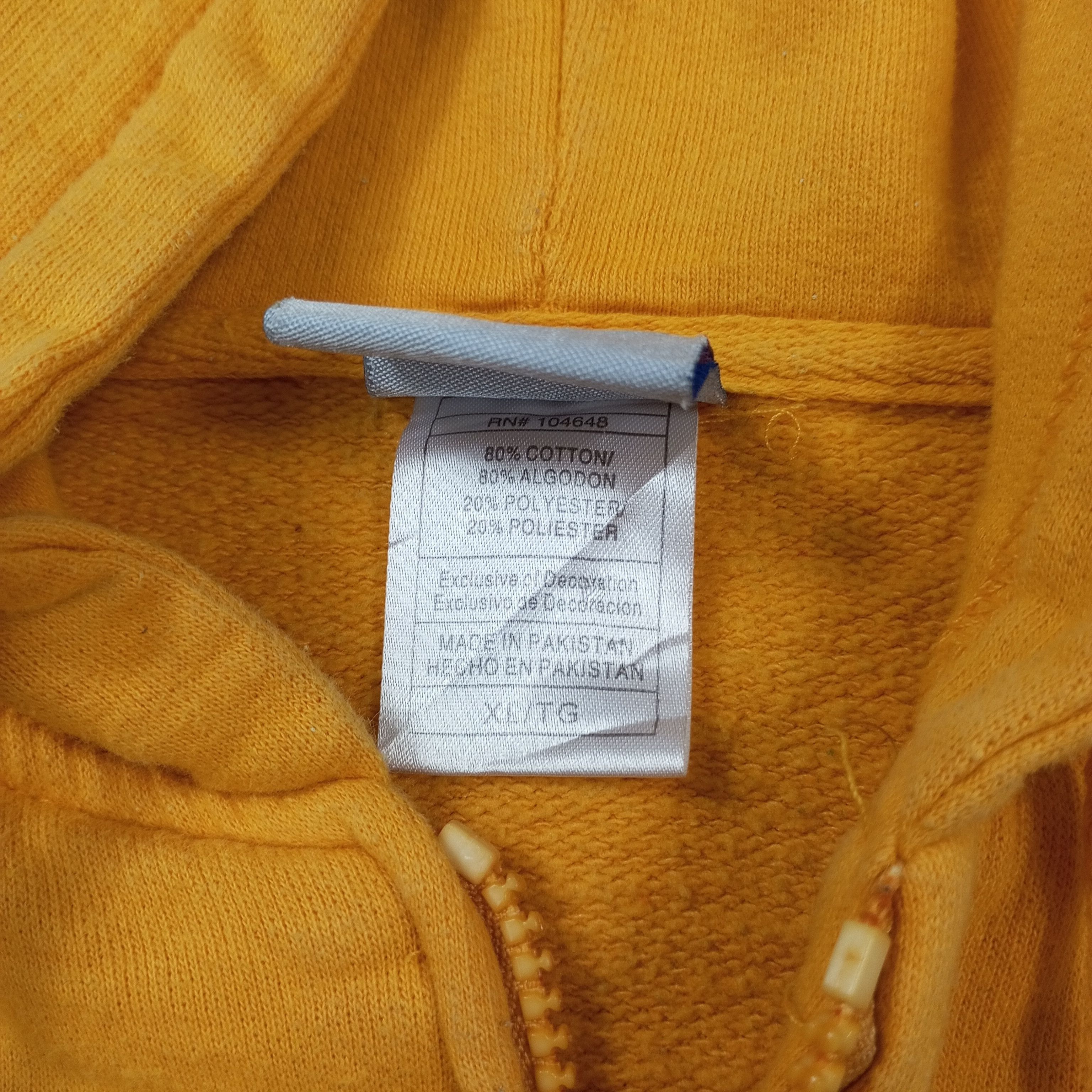 NBA × Vintage Pacers NBA Basketball Team Zipper Hoodies Big Size Size US XXL / EU 58 / 5 - 6 Thumbnail