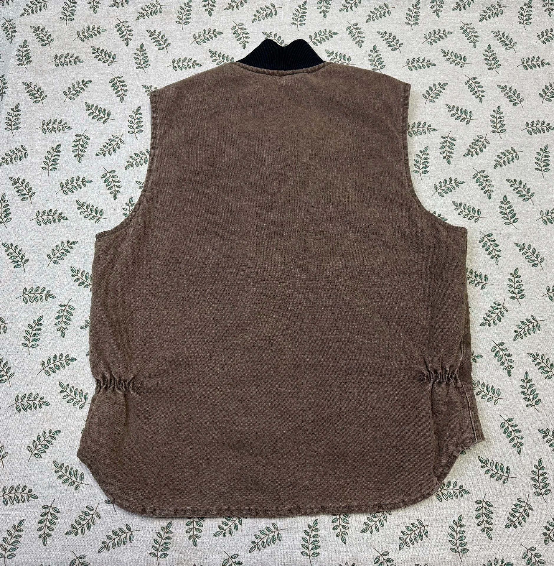 Carhartt Carhartt V02 Maroon Vest L USA 1999 Vintage Size US L / EU 52-54 / 3 - 3 Thumbnail