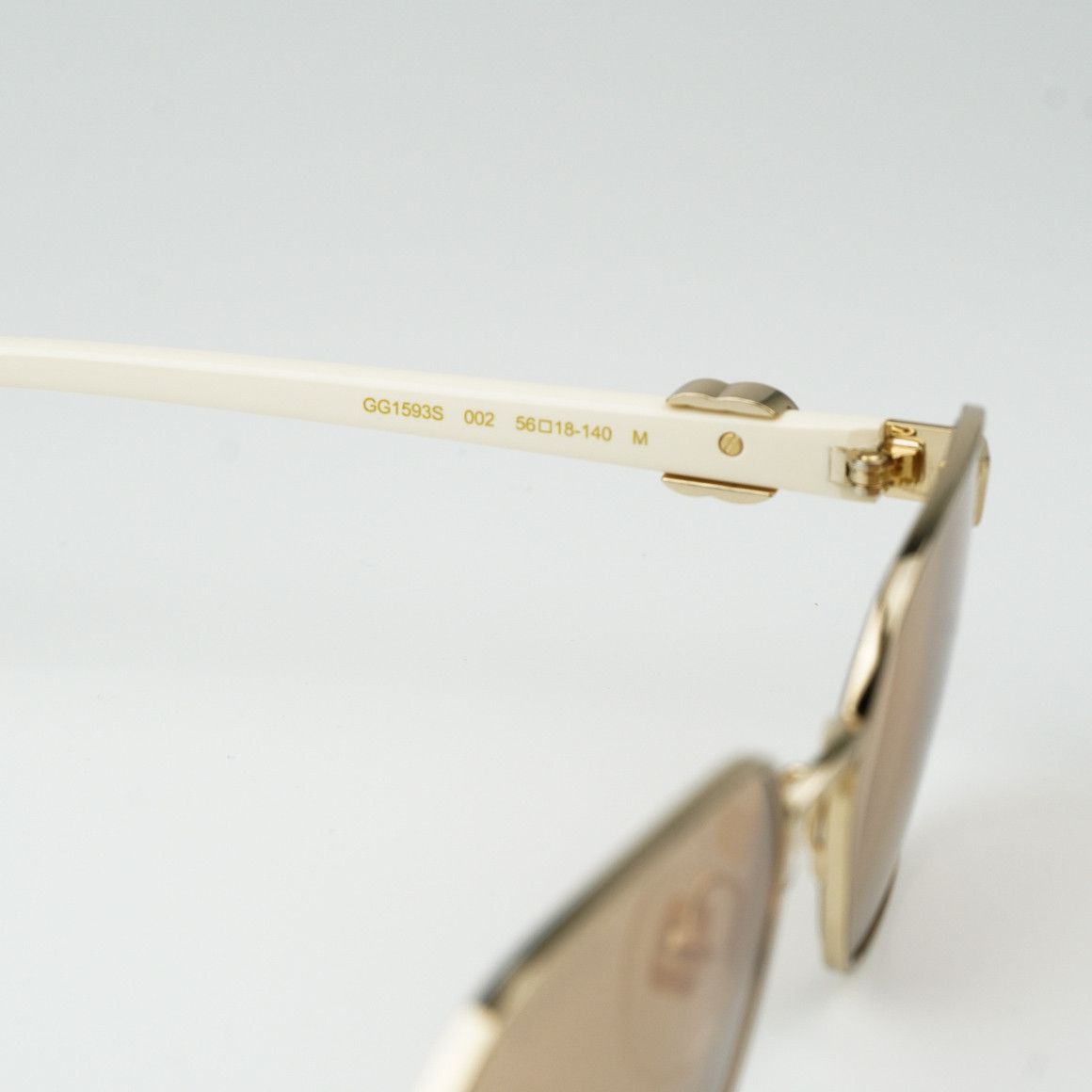 Gucci NEW Gucci GG1593S 002 Geometric Unisex Sunglasses GG 1593S Size ONE SIZE - 5 Thumbnail