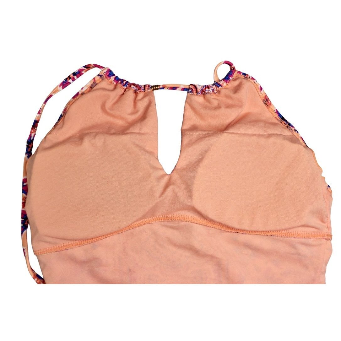 Other Tahiti Peach Medallion Halter 1Pc Swimsuit MEDIUM (8-10) Size M / US 6-8 / IT 42-44 - 7 Thumbnail
