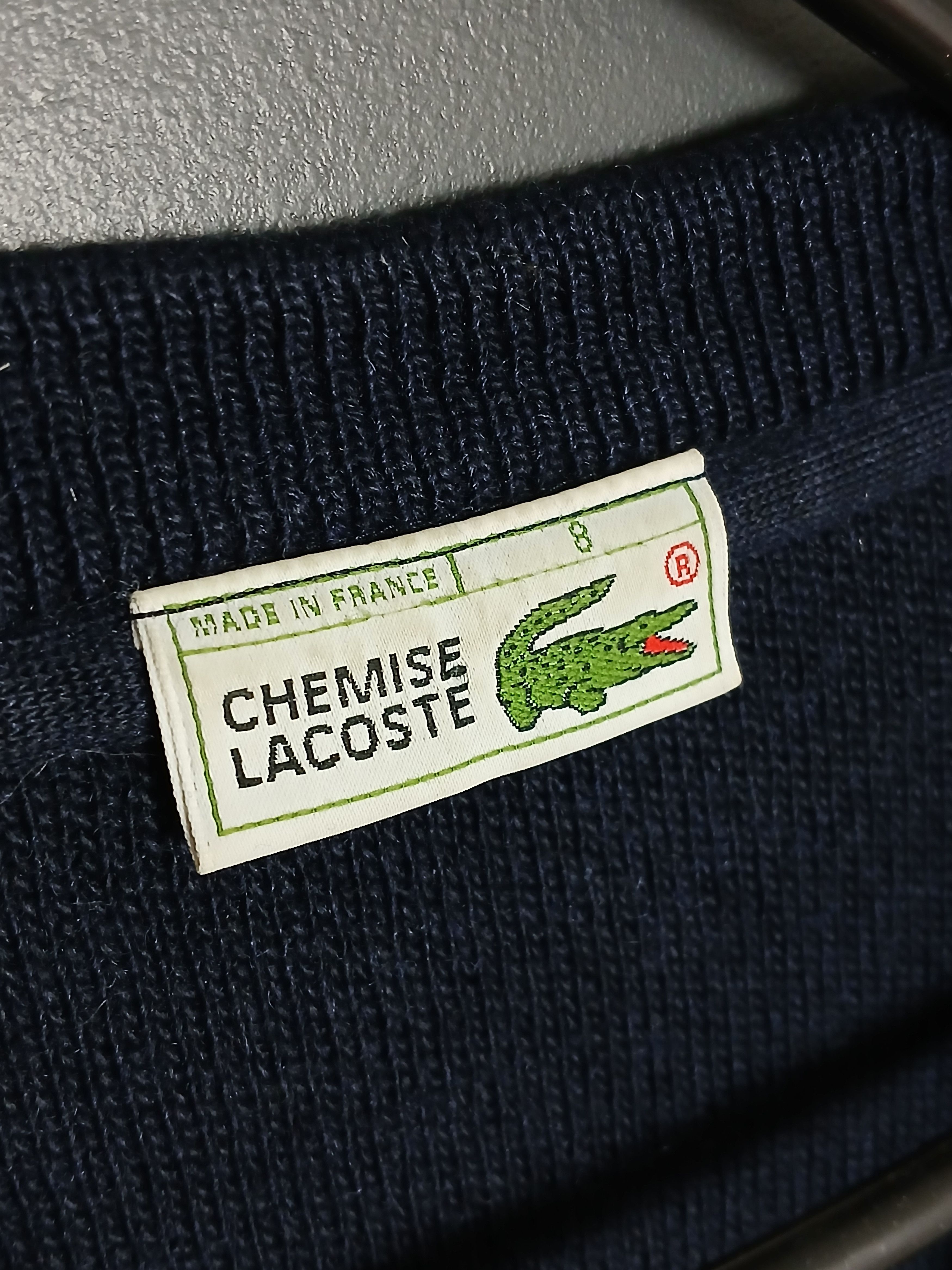 Lacoste Lacoste Cardigan Knit Sweater Size US XXL / EU 58 / 5 - 7 Thumbnail