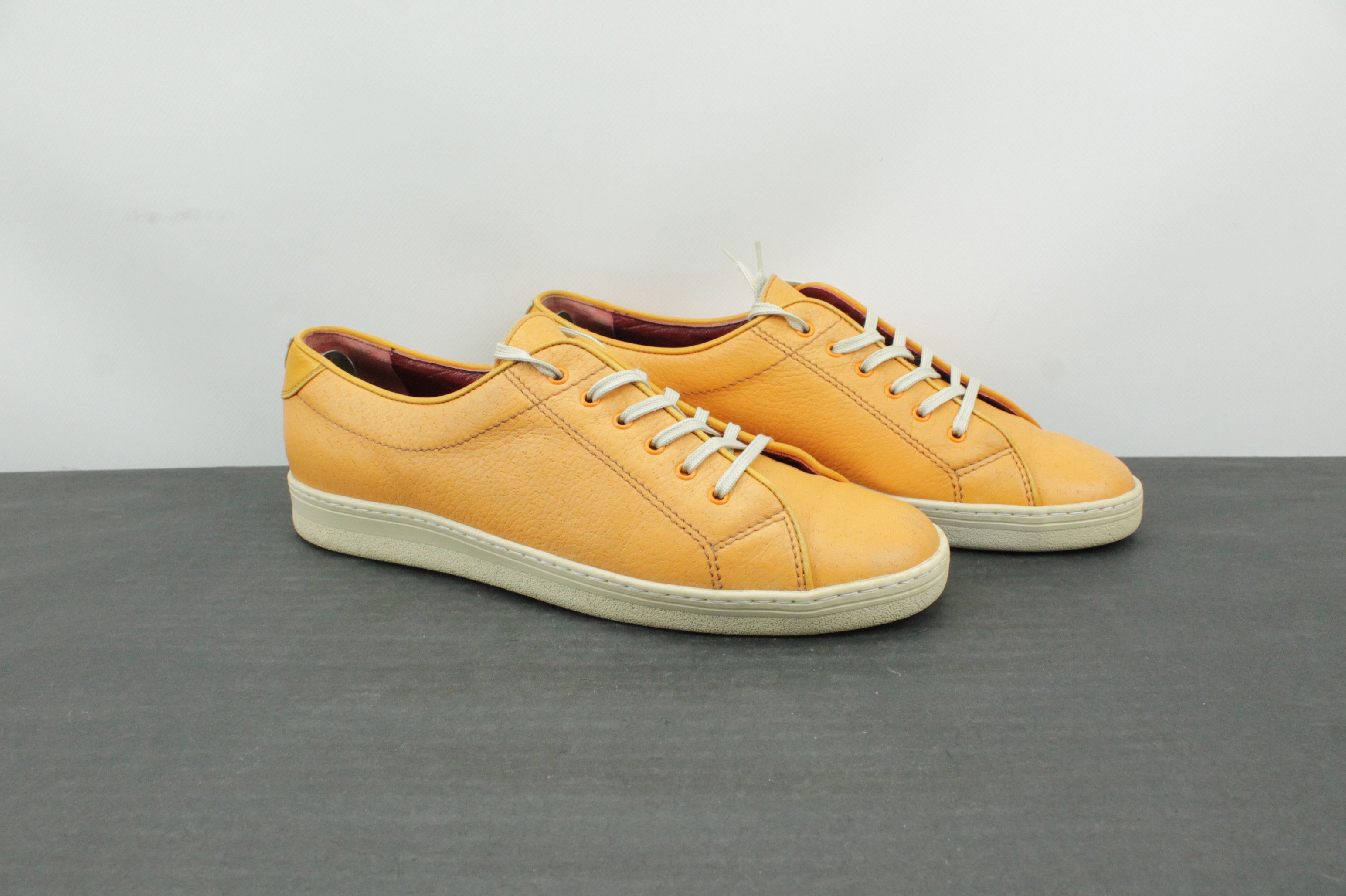 Salvatore Ferragamo Salvatore Ferragamo Sport Low Top Leather Sneakers Women's Size US 9.5 / IT 39.5 - 2 Thumbnail