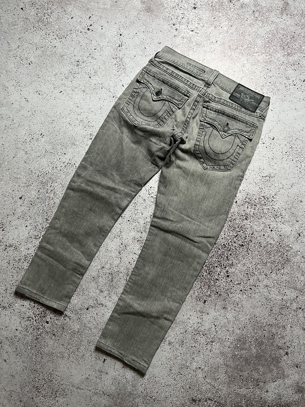 True Religion × Vintage 👖TRUE RELIGION JEANS RICKY SUPER T USA VINTAGE 90s Size US 30 / EU 46 - 1 Thumbnail