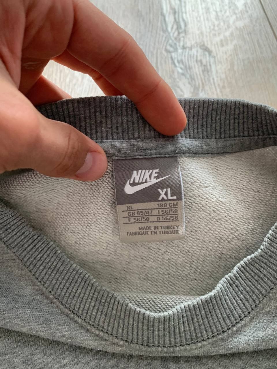Nike × Vintage Nike vintage crewneck sweatshirt 00s y2k Size US XL / EU 56 / 4 - 11 Thumbnail