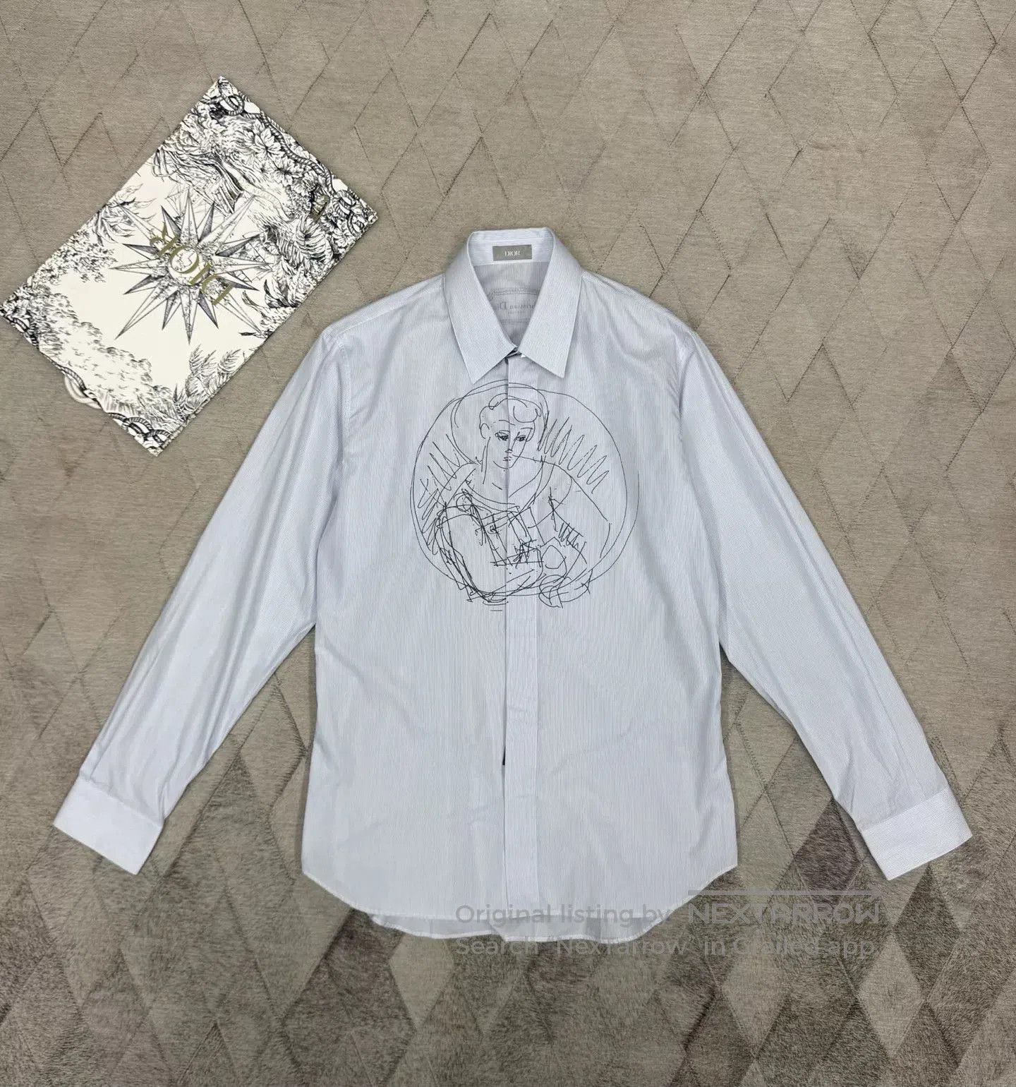 Dior Dior x Duncan Grant Haze Blue Shirt. Size US XS / EU 42 / 0 - 1 Thumbnail