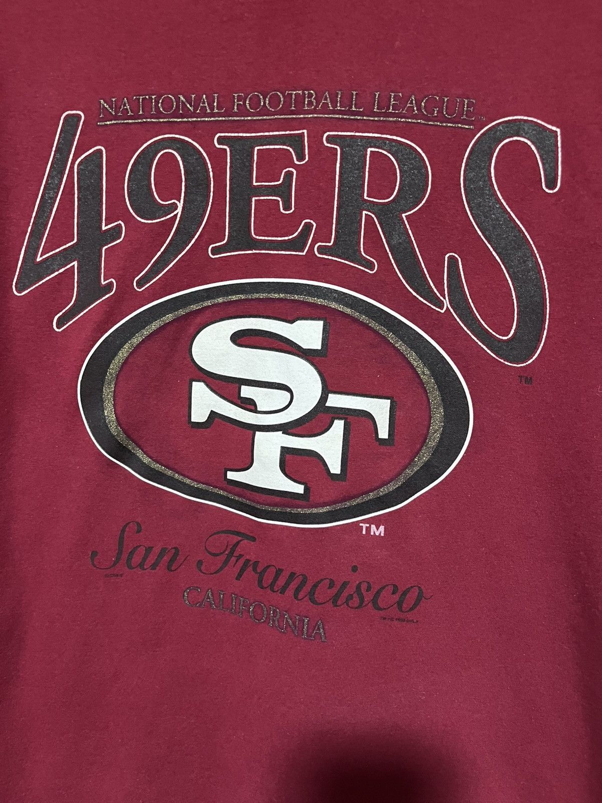 NFL 49 Years San Francisco tee shirt 1998 Size US L / EU 52-54 / 3 - 2 Thumbnail