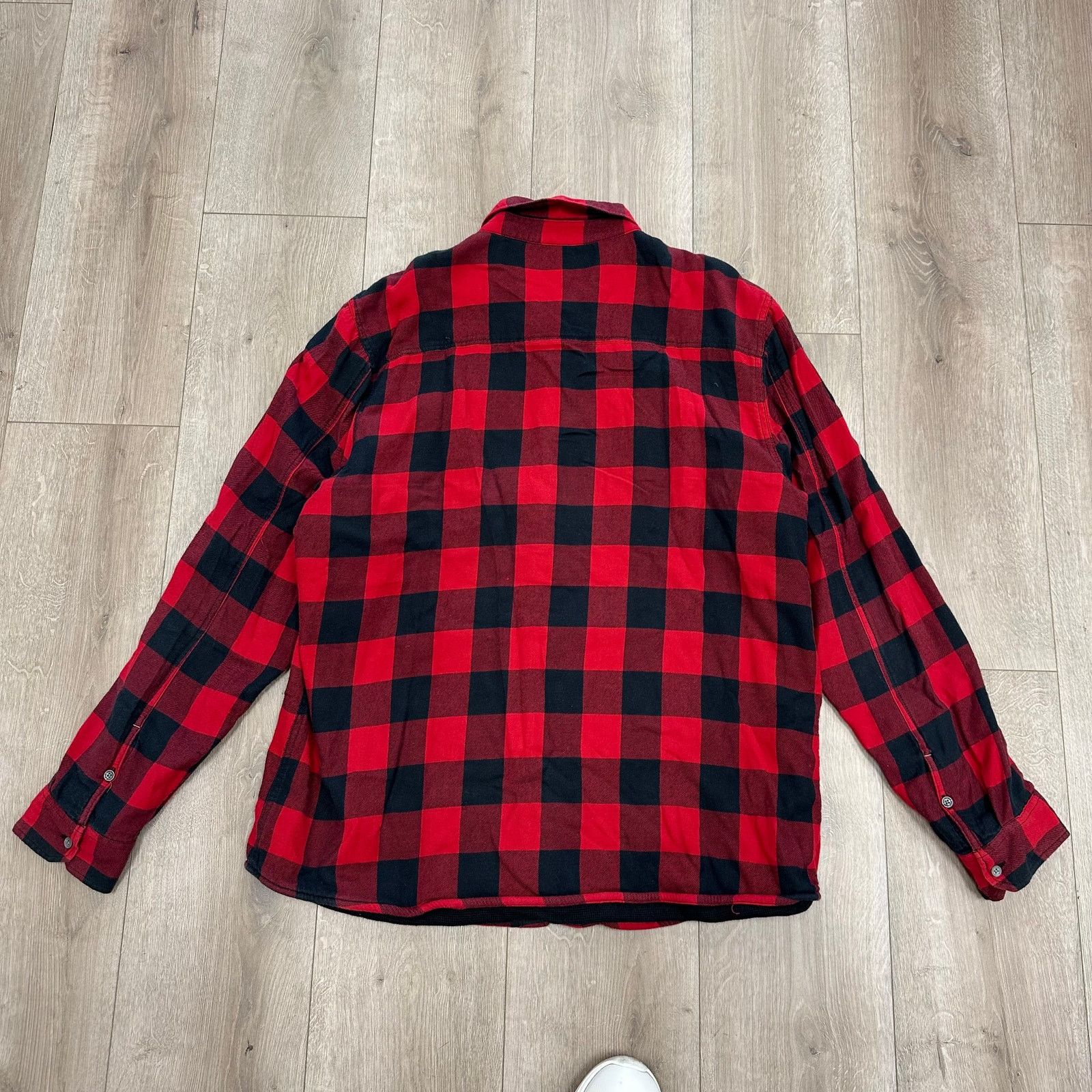 True Religion True Religion Plaid Flannel Thermal Button Up Shirt size 3XL Size US XXL / EU 58 / 5 - 7 Thumbnail
