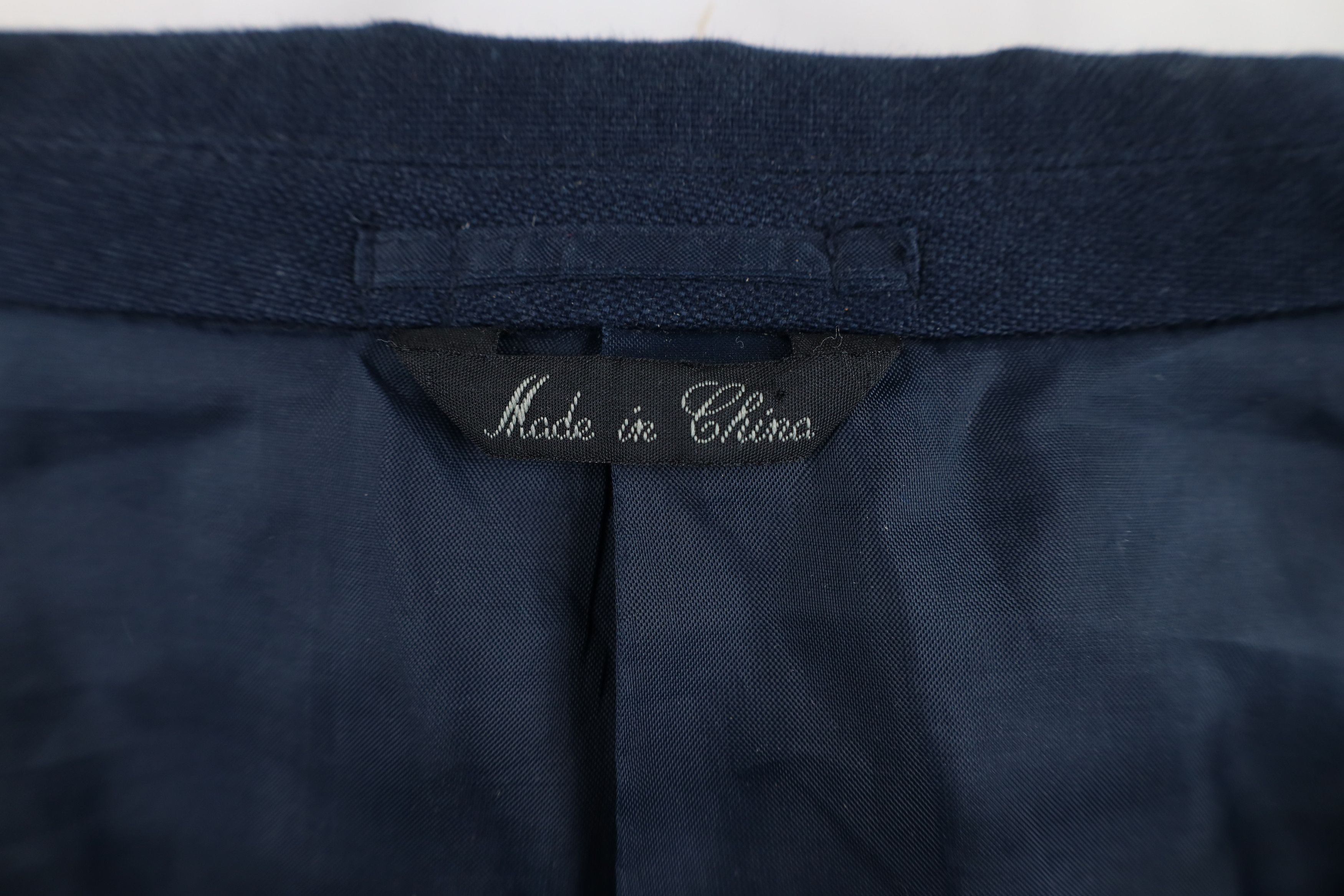 Vintage Vintage 90s Streetwear Button Suit Coat Blazer Jacket Blue Size US XXL / EU 58 / 5 - 10 Thumbnail