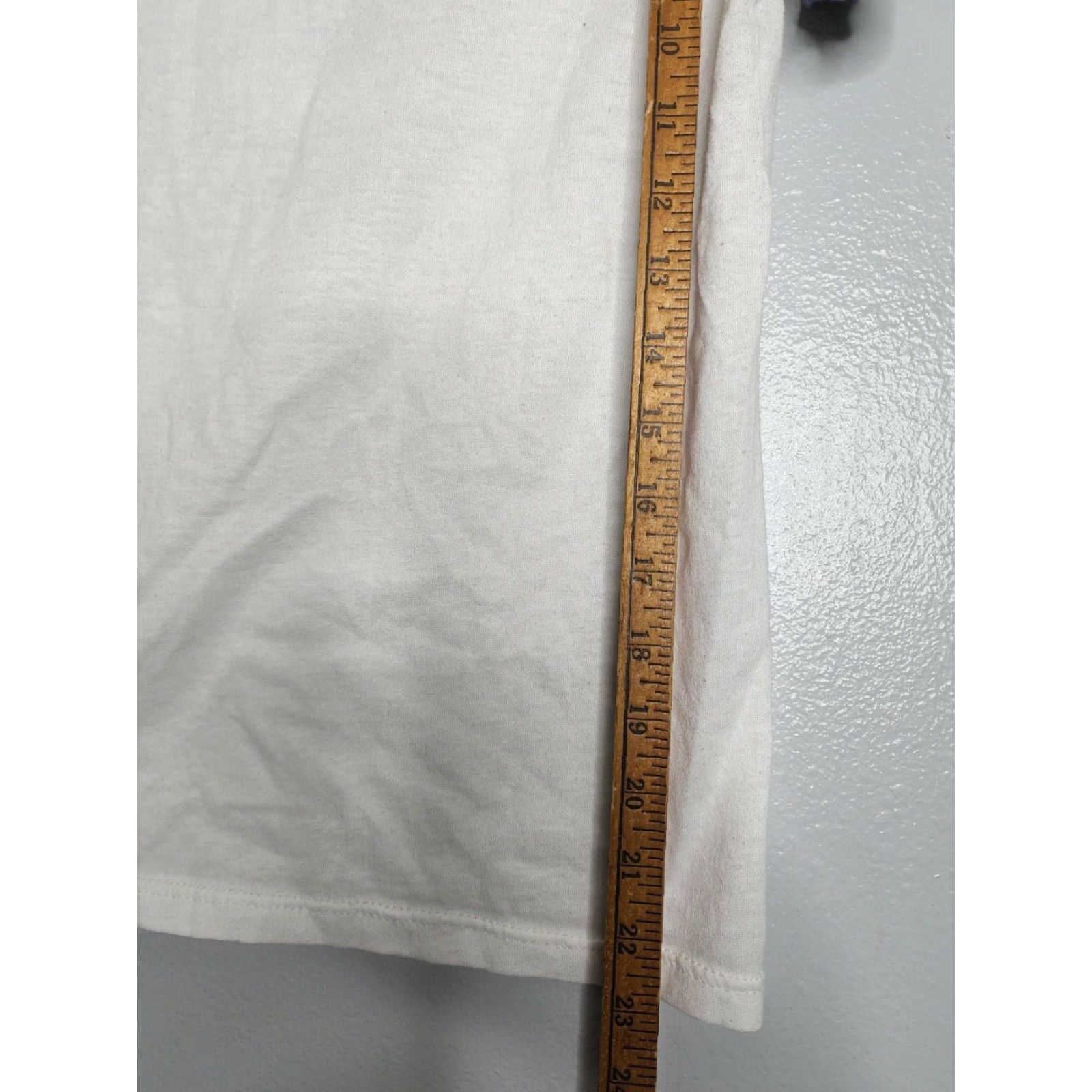 Russell Athletic VINTAGE 1980s Russell Athletic Men's M Olympics Cotton Ringer T-Shirt White 80s Sports Size US M / EU 48-50 / 2 - 3 Thumbnail