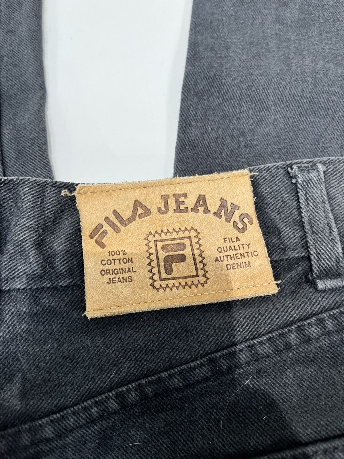 Fila Denim Jeans Black (W) Size 28" / US 6 / IT 42 - 3 Thumbnail