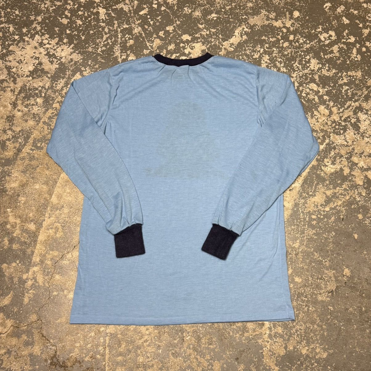 Star Wars True Vintage Star Wars Darth Vader 1977 Baby Blue Long Sleev Size US L / EU 52-54 / 3 - 11 Thumbnail