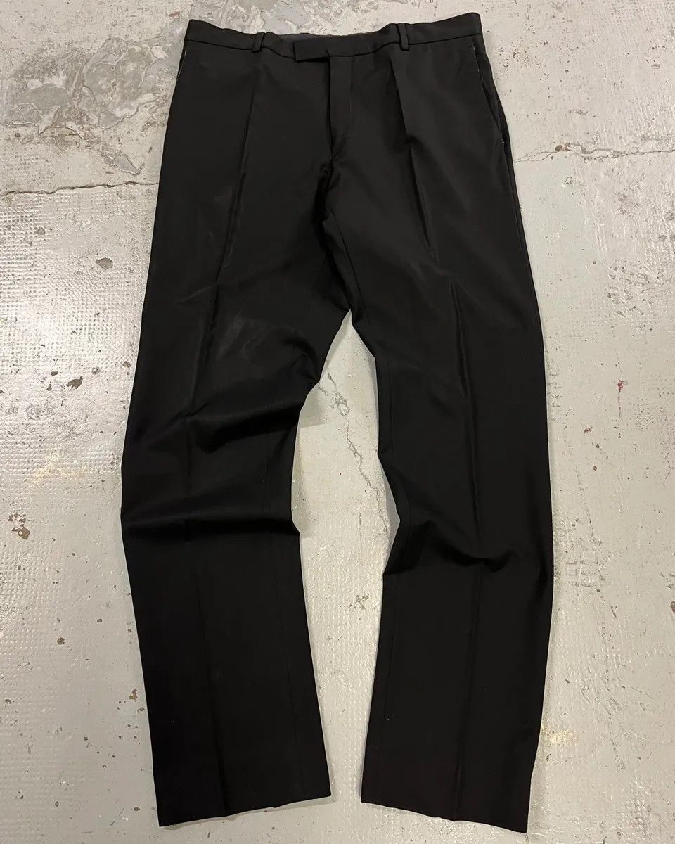 Givenchy AW2004 Givenchy Black Classy Tailored Pants Size US 34 / EU 50 - 1 Thumbnail