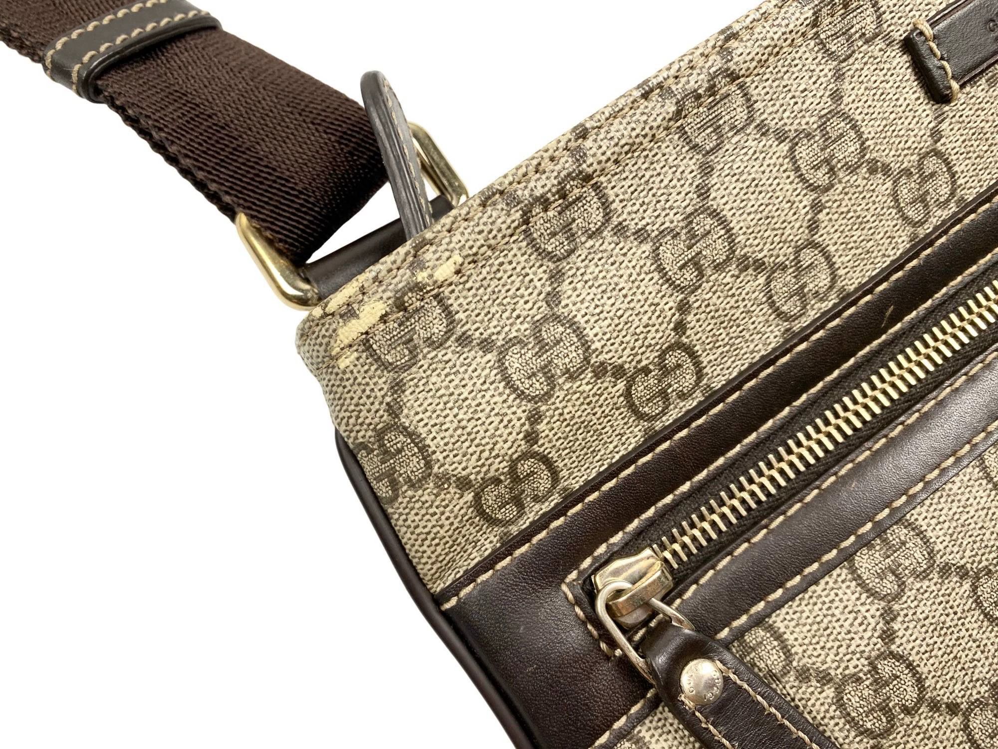 Gucci Gucci GG Monogram Messenger Bag 95 New 25×23cm w/Dust Bag Size ONE SIZE - 4 Thumbnail