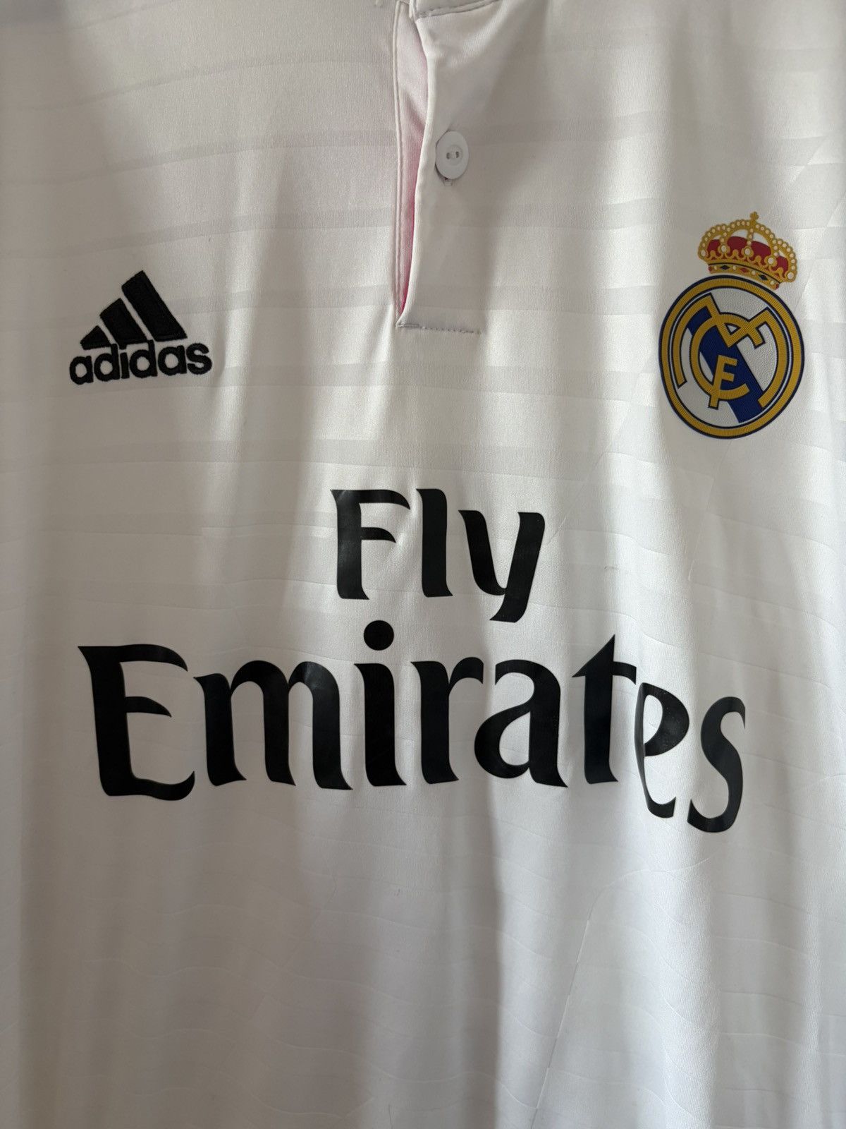 Real Madrid adidas 2014/2015 domowa Benzema — zdjęcie 6