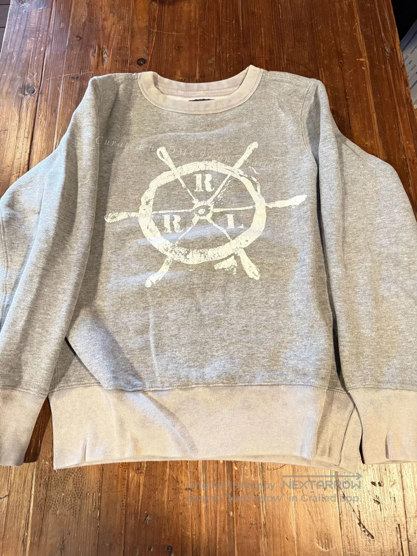 RRL Ralph Lauren RRL Ralph Lauren Paddle Logo Sweatshirt. Size US S / EU 44-46 / 1 - 1 Thumbnail