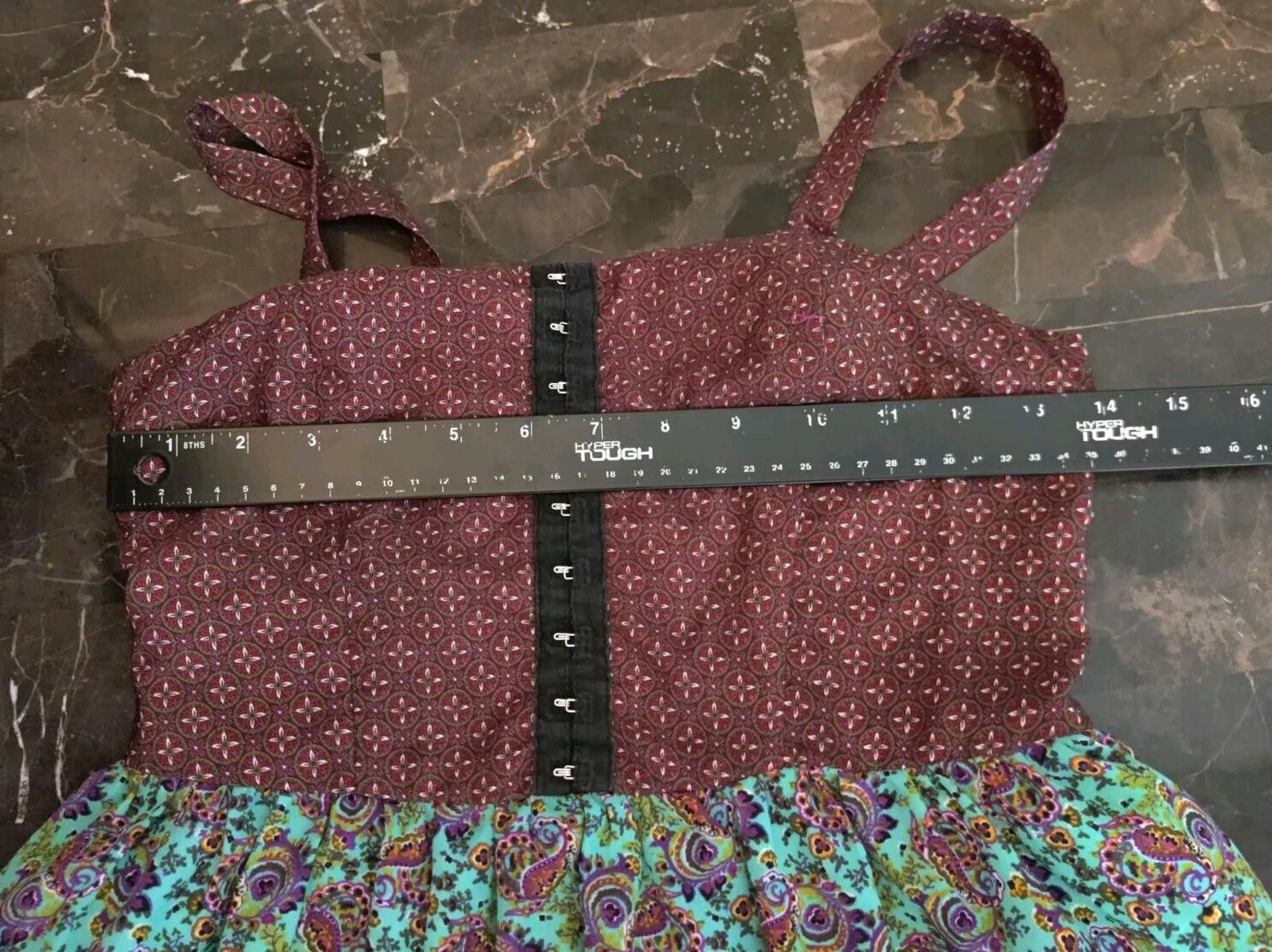 Other Xhilaration Dress Juniors Size Small S Brown Bodice with Tea Size S / US 4 / IT 40 - 11 Thumbnail