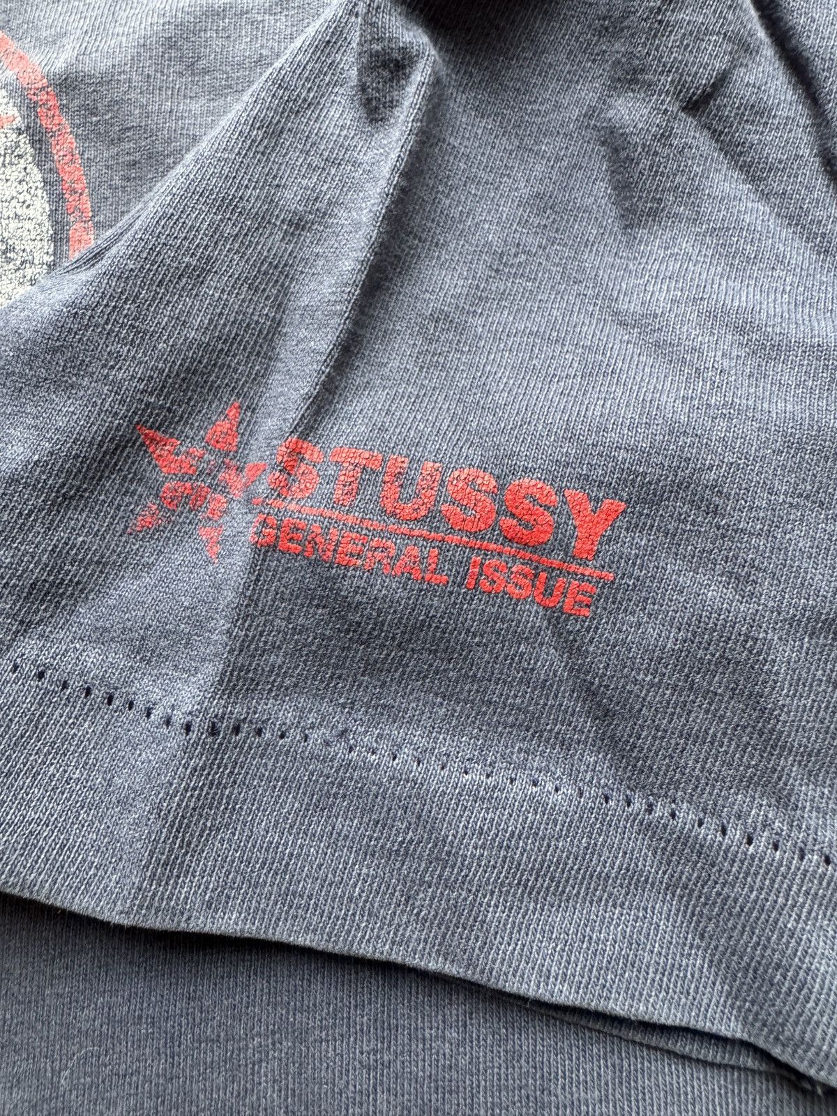 Stussy Vintage Stussy Red Star T Size US L / EU 52-54 / 3 - 4 Thumbnail
