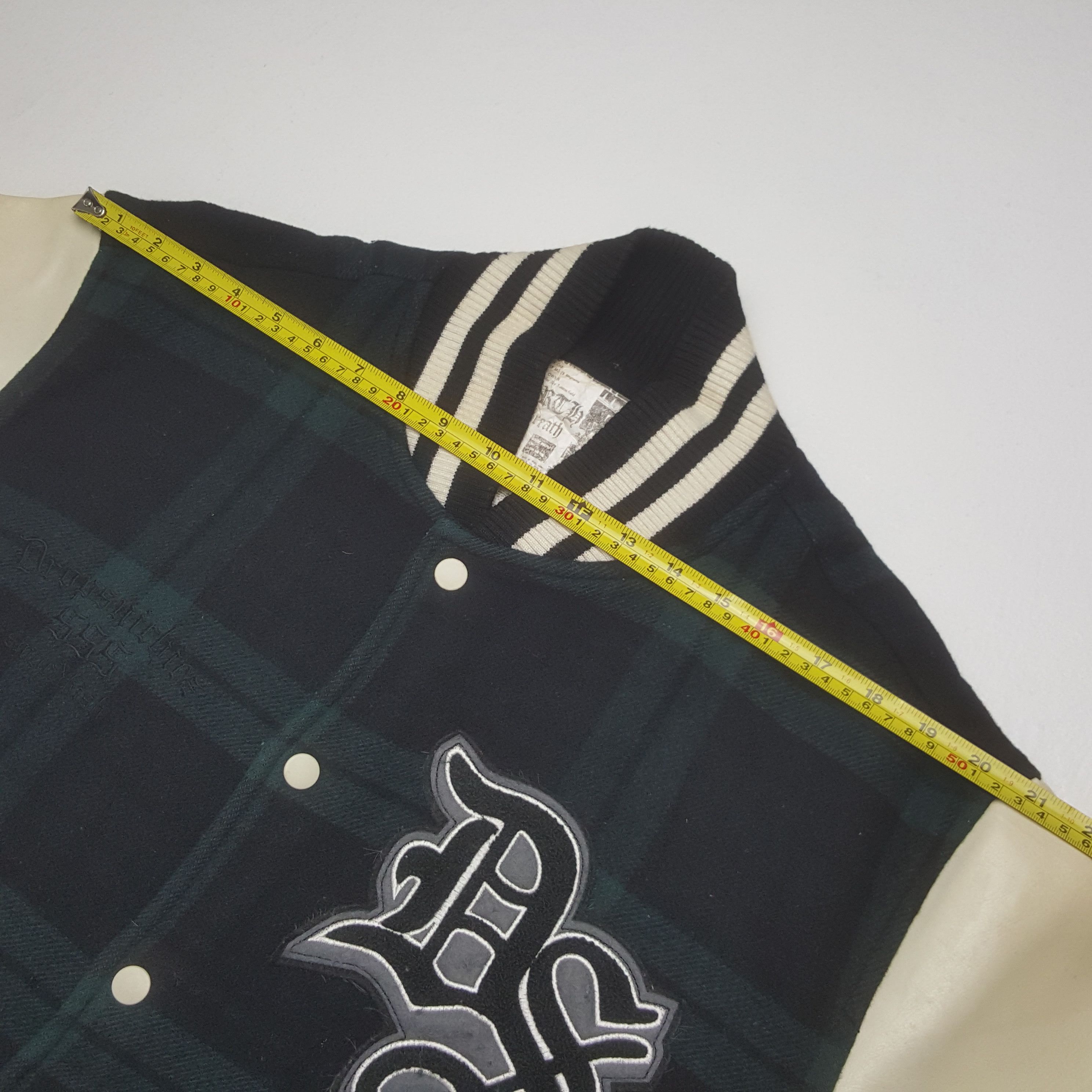 Breath & Stone Vintage Doobierex Wool Varsity Jacket C309N15 Size US L / EU 52-54 / 3 - 6 Thumbnail