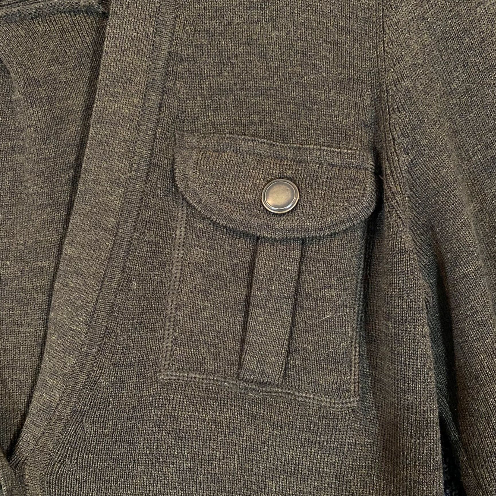 Eddie Bauer Eddie Bauer Sweater Womens Medium Brown Wool Blend Button Cardigan Knit Size M / US 6-8 / IT 42-44 - 4 Thumbnail
