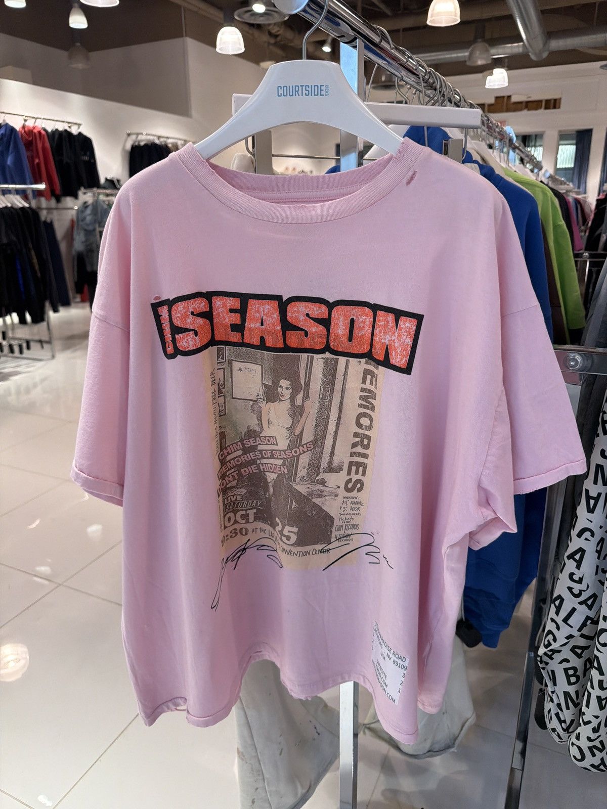 HMDD HMDD Complexcon Chim Pink Tee Size US XL / EU 56 / 4 - 1 Thumbnail