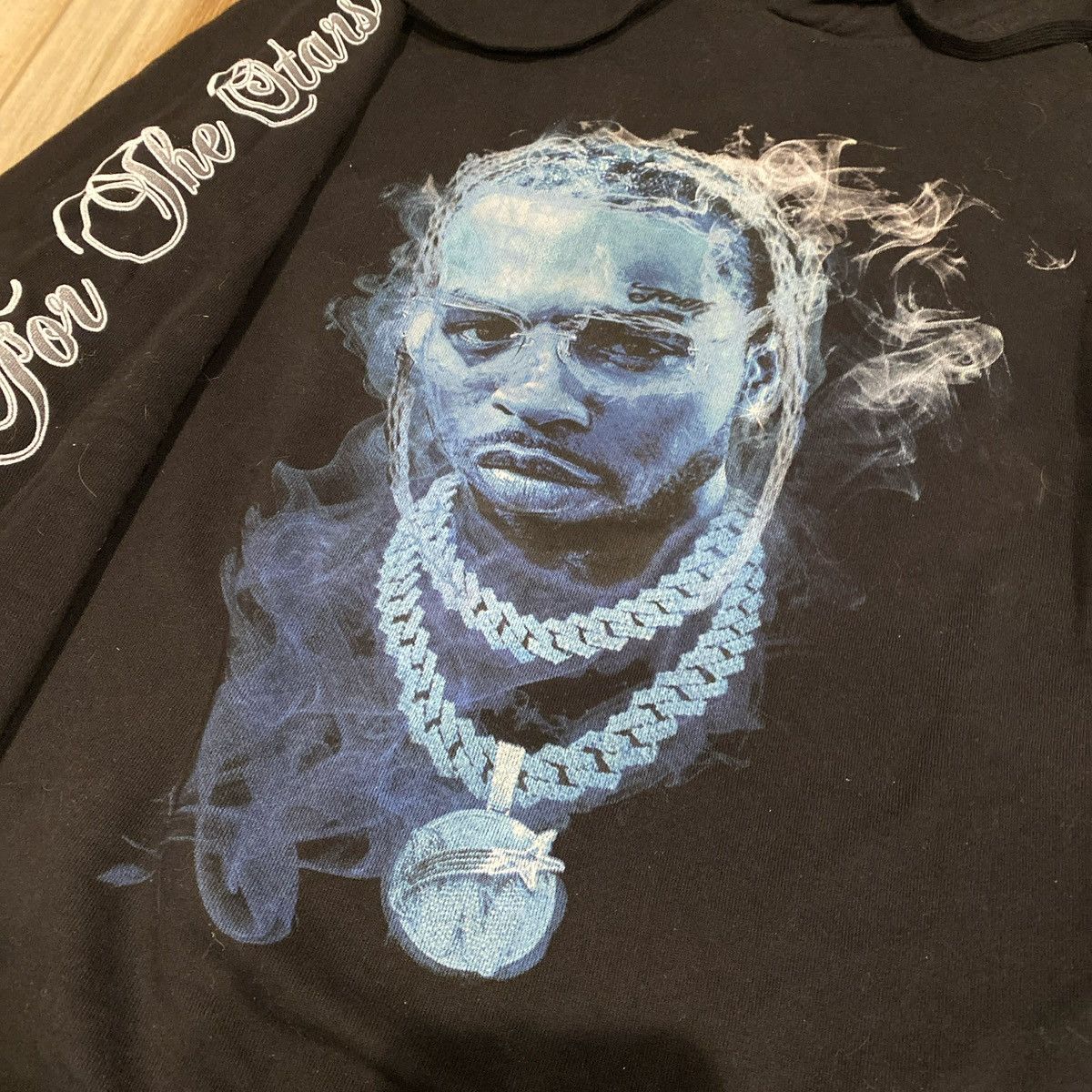 Who Decides War Pop Smoke x Who Decides War Portrait Hoodie Size Medium Size US M / EU 48-50 / 2 - 2 Thumbnail