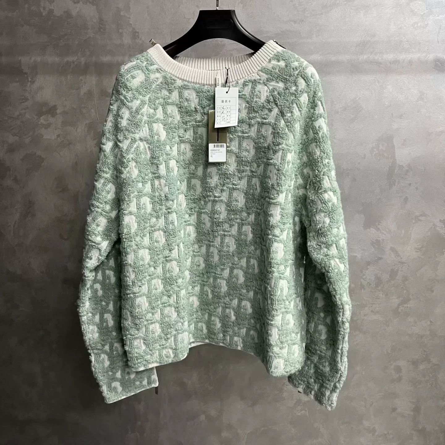 Dior Dior Retro Green Sweater xl Men Size US XL / EU 56 / 4 - 1 Thumbnail