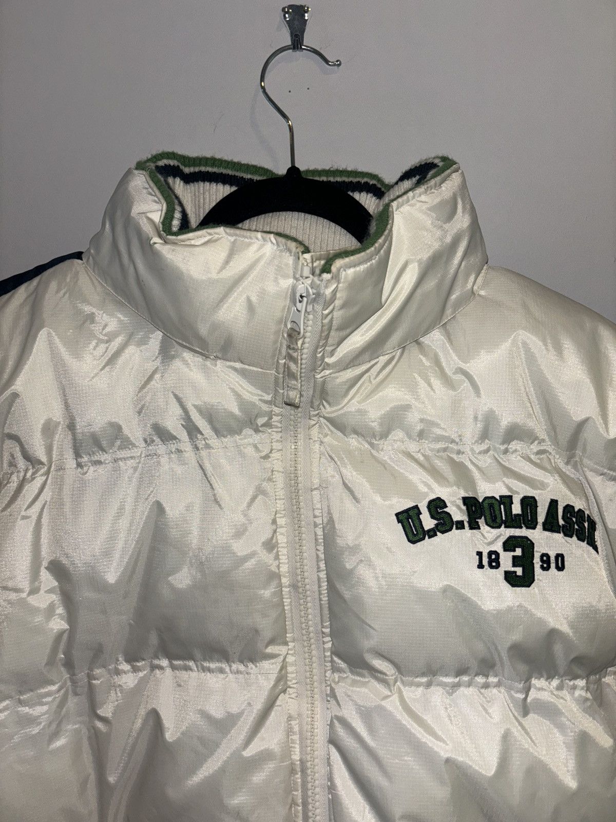 U.S. Polo Assn. Vintage Polo Assn. Puffer Jacket Embroidered y2k Size US XL / EU 56 / 4 - 2 Thumbnail