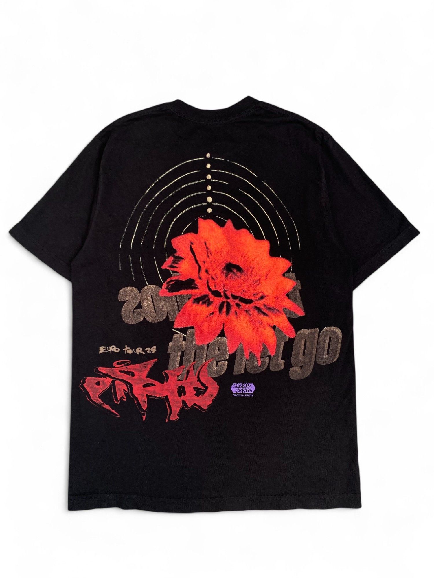 Travis Scott Travis Scott Utopia Circus Maximus Tour Tee rap 2024 Size US M / EU 48-50 / 2 - 2 Thumbnail