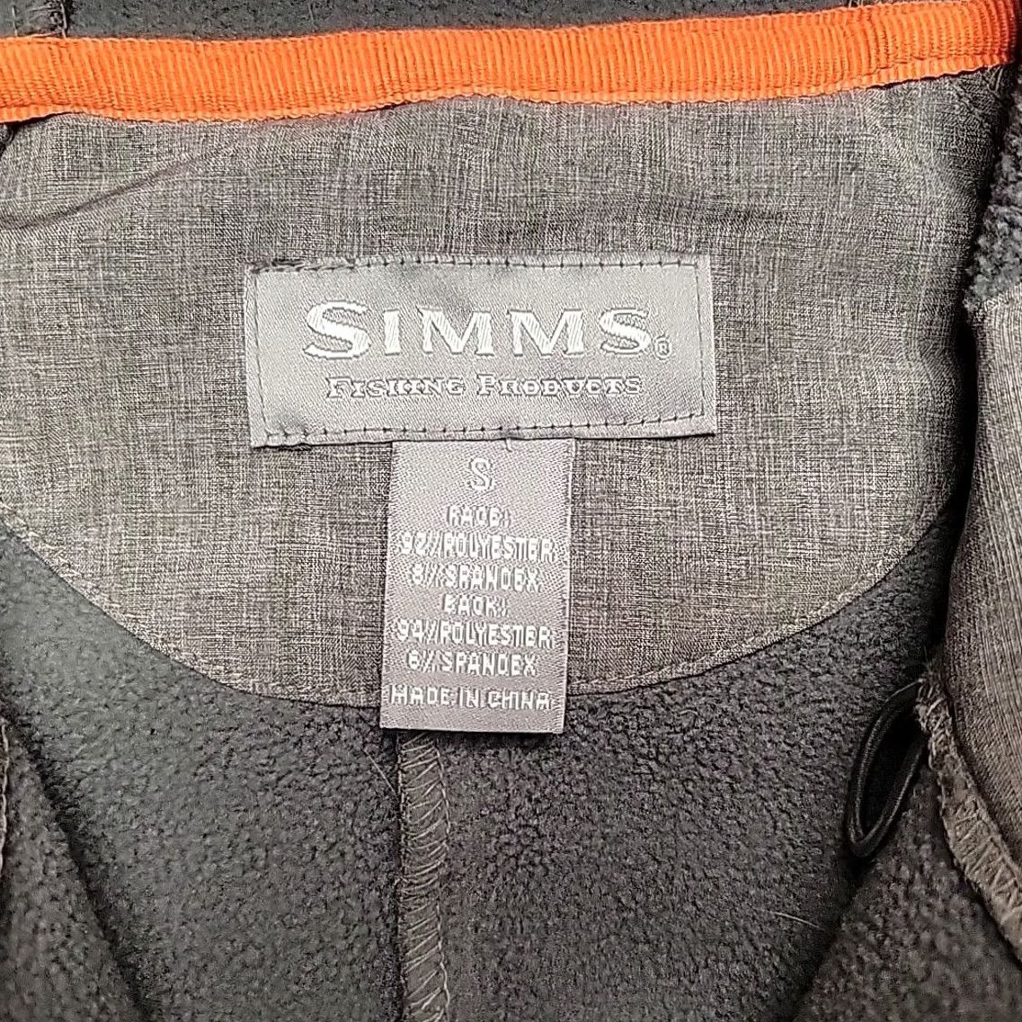 Vintage Simms Fishing Jacket Womens S Gray Rogue Softshell Fleece Performance Hoodie Size S / US 4 / IT 40 - 3 Thumbnail