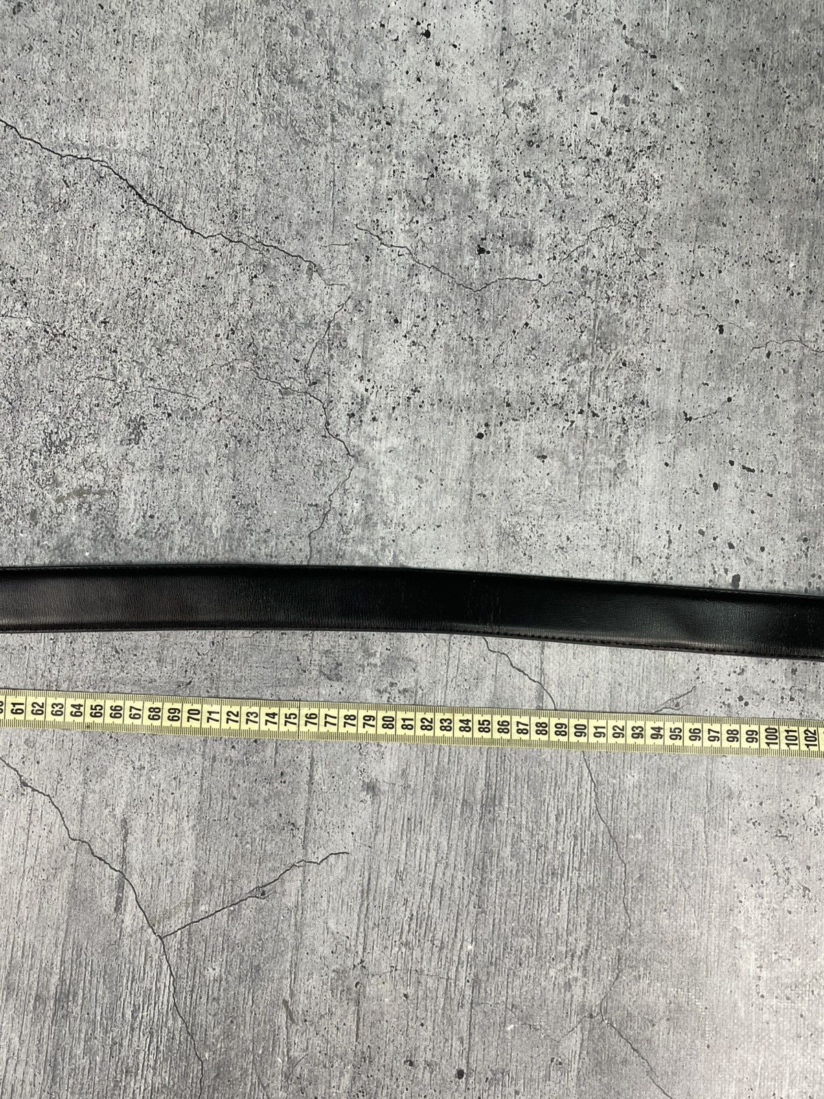 Giorgio Armani Vintage Armani Leather 130cm Belt Rare Big Buckle Logo Size ONE SIZE - 14 Thumbnail