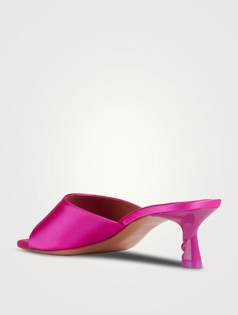 Off-White o1y1225 Mules in Fuchsia Size US 7 / IT 37 - 3 Thumbnail