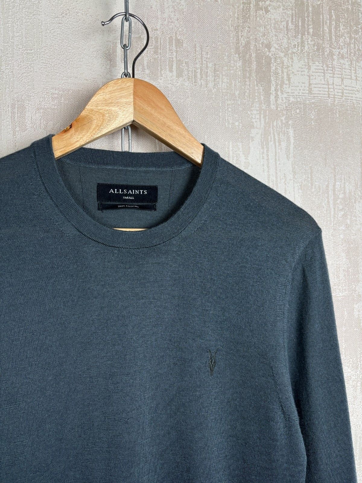 Allsaints AllSaints Mode Merino Wool Crew Neck Sweater Size US S / EU 44-46 / 1 - 3 Thumbnail