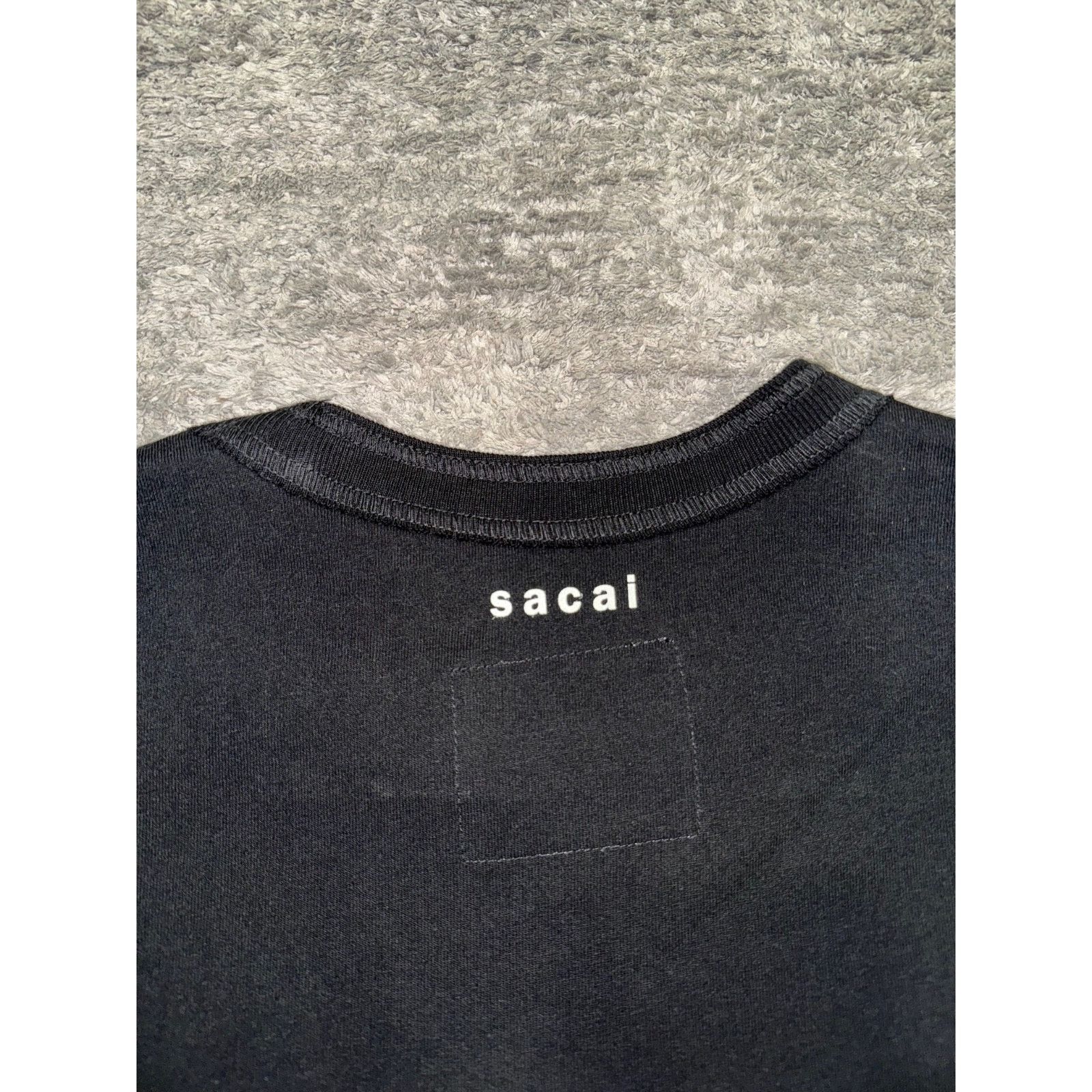 Sacai Sacai x KAWS Logo SS Tee Cotton Short Sleeve T-Shirt 3 Large Size US L / EU 52-54 / 3 - 11 Thumbnail