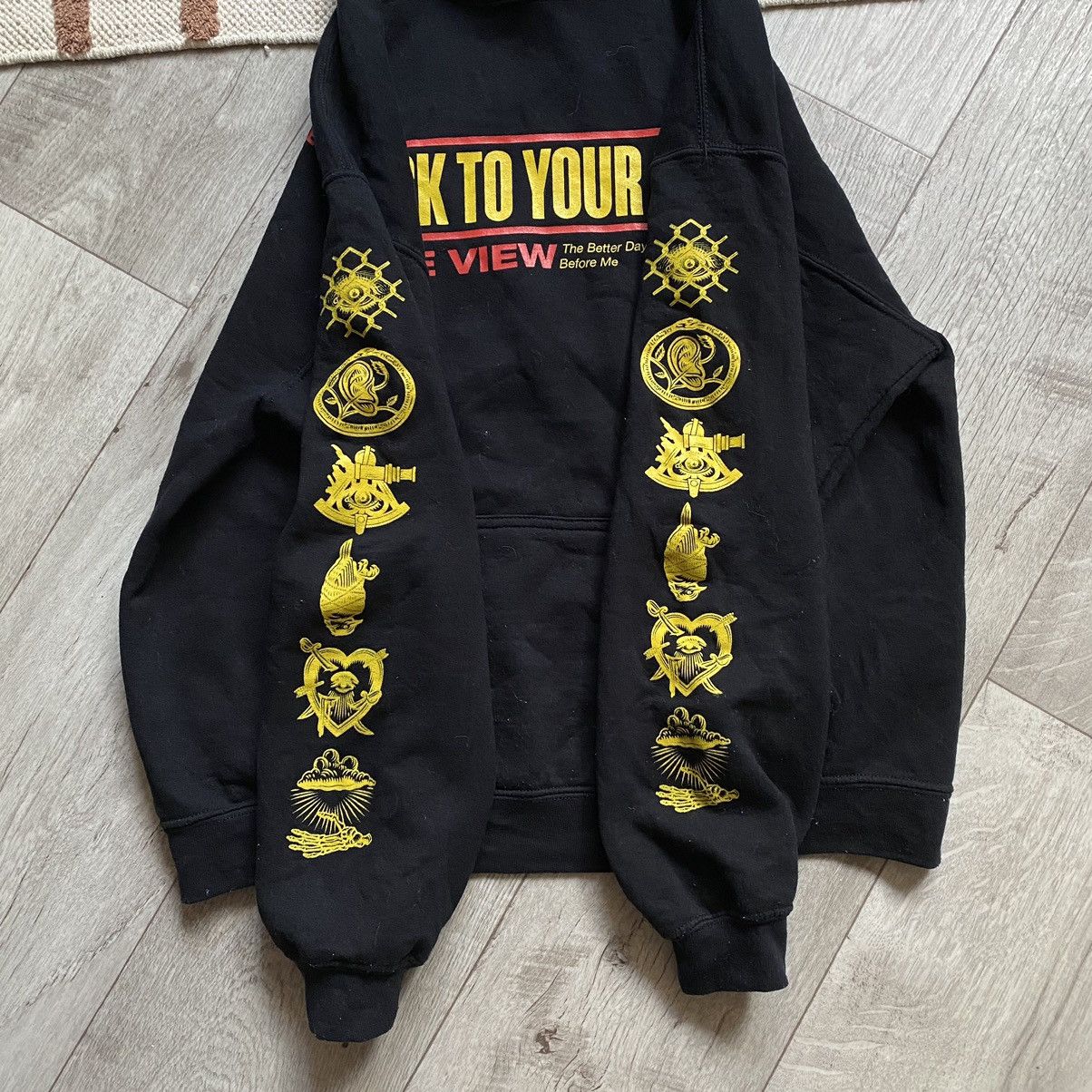 Band Tees STICK TO YOUR GUNS HARDCORE BAND DOUBLE SIDE PRINT HOODIE Size US L / EU 52-54 / 3 - 5 Thumbnail