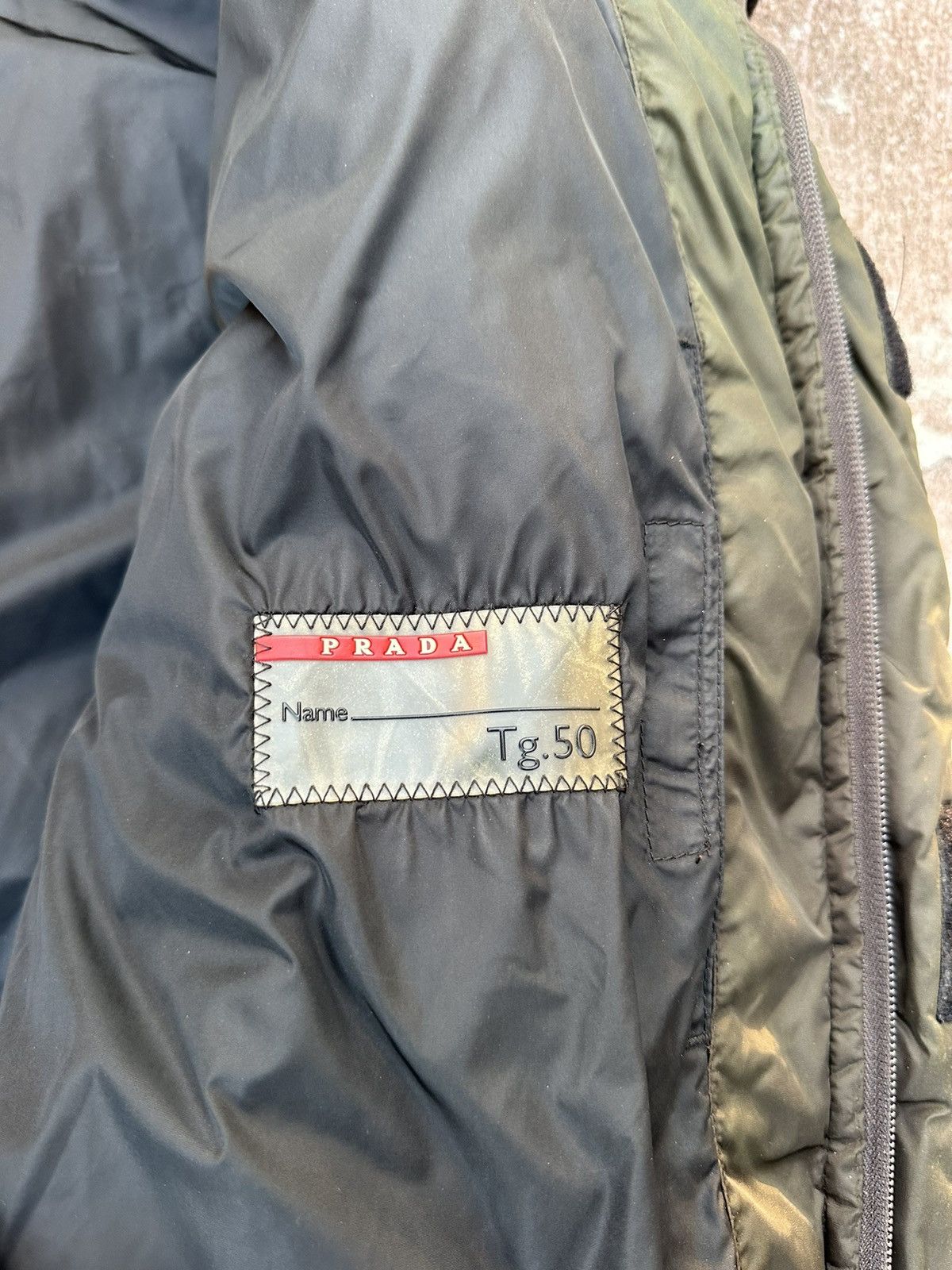 Prada Prada Down Jacket Parka Very Worn Art.SGV408 Size US M / EU 48-50 / 2 - 9 Thumbnail