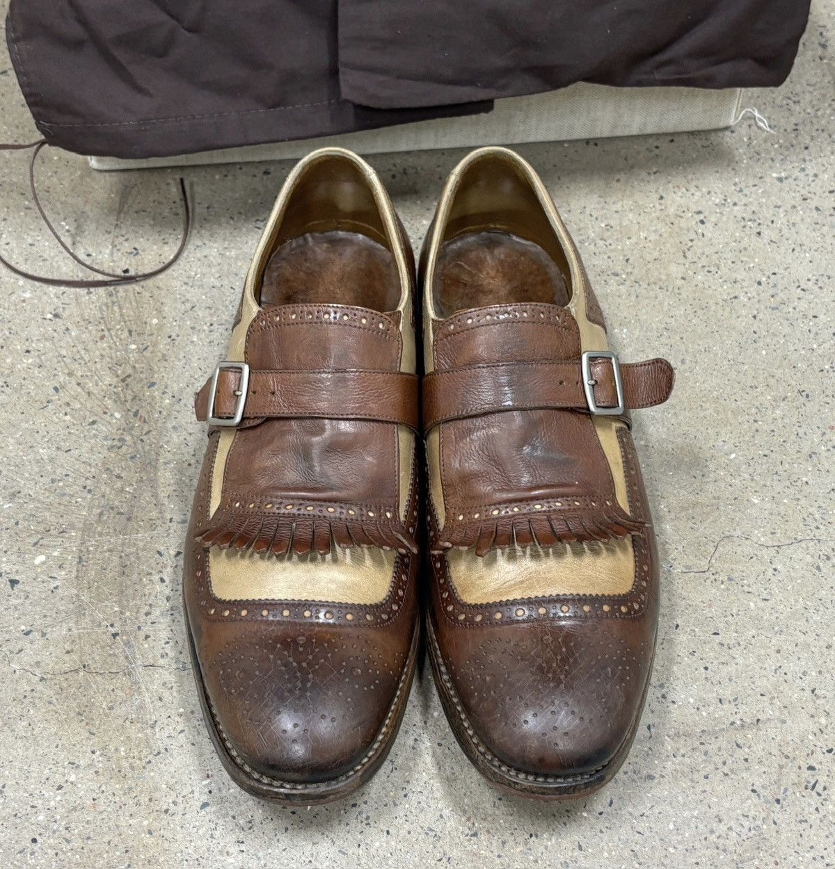 Church's Church's SHANGHAI MONK Leather Shoes Size US 7 / EU 40 - 4 Thumbnail