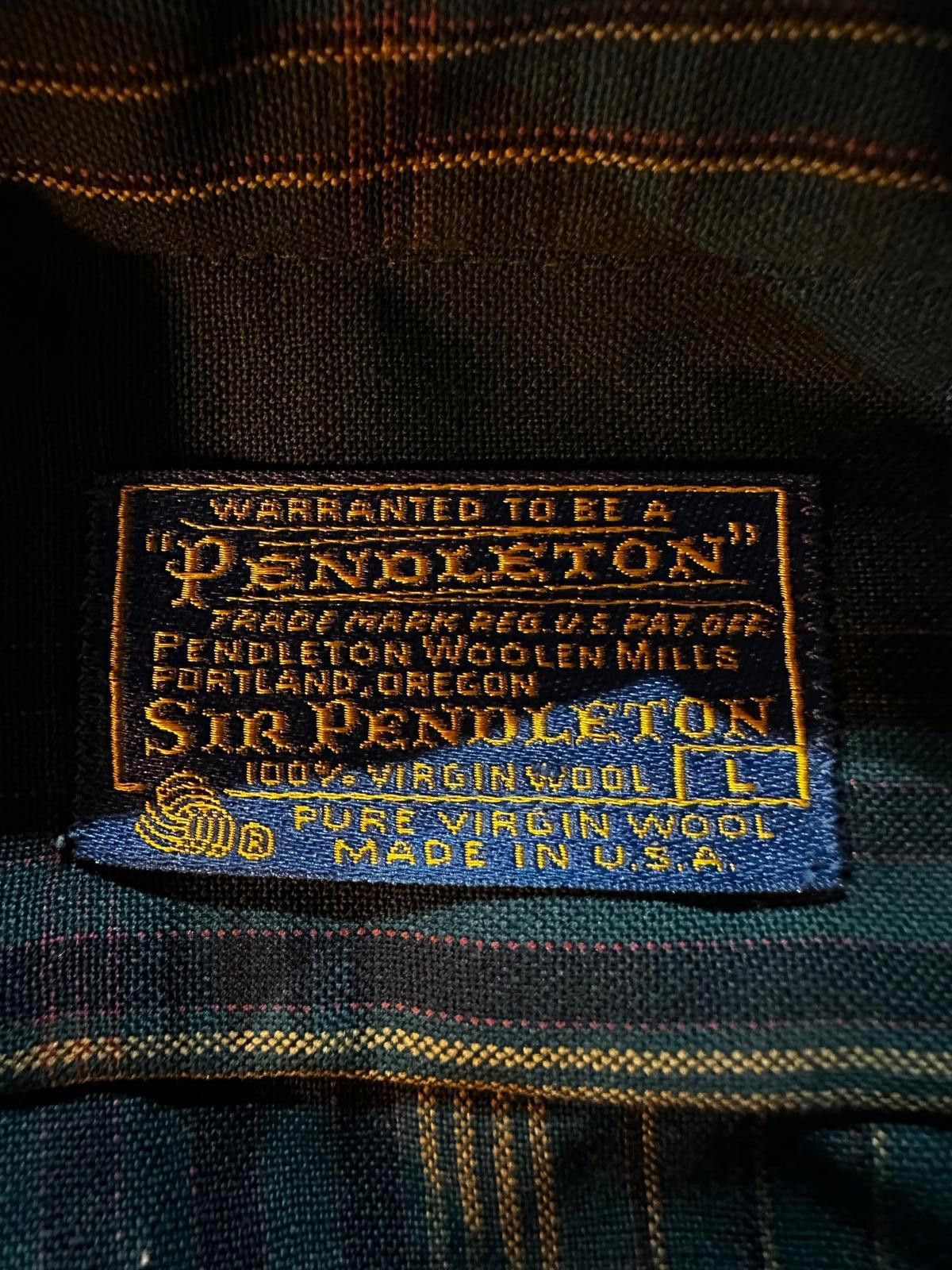 Pendleton Pendleton Made in USA Pure Virgin Wool Plaid Shirt L Size US L / EU 52-54 / 3 - 5 Thumbnail