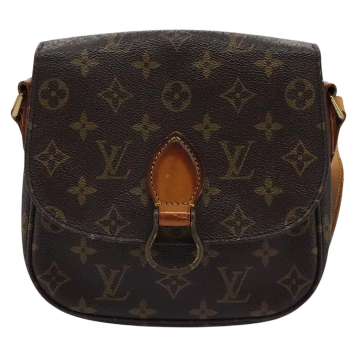 Louis Vuitton LOUIS VUITTON Monogram Saint Cloud MM Shoulder Bag M51243 Size ONE SIZE - 13 Thumbnail