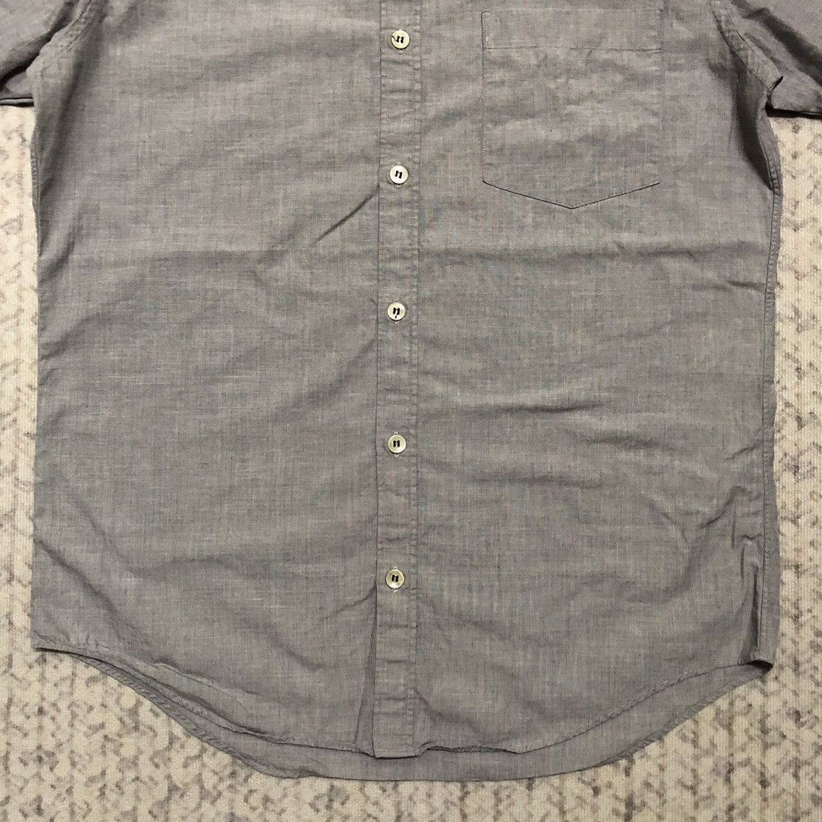 Japanese Brand × N.Hoolywood × Vintage Rare Distressed N. Hollywood Button Up Shirt Size US XS / EU 42 / 0 - 3 Thumbnail
