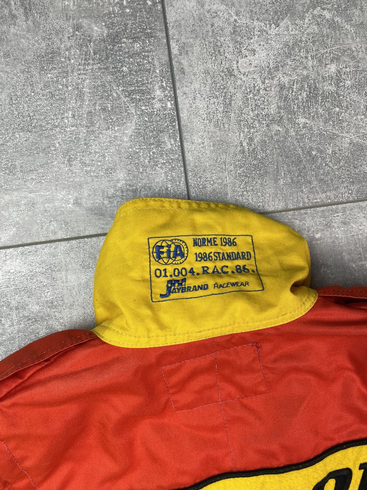 Dunlop × Ford Vintage 1986 Ford Dunlop Racing Spidi Suit Costume Size US M / EU 48-50 / 2 - 11 Thumbnail