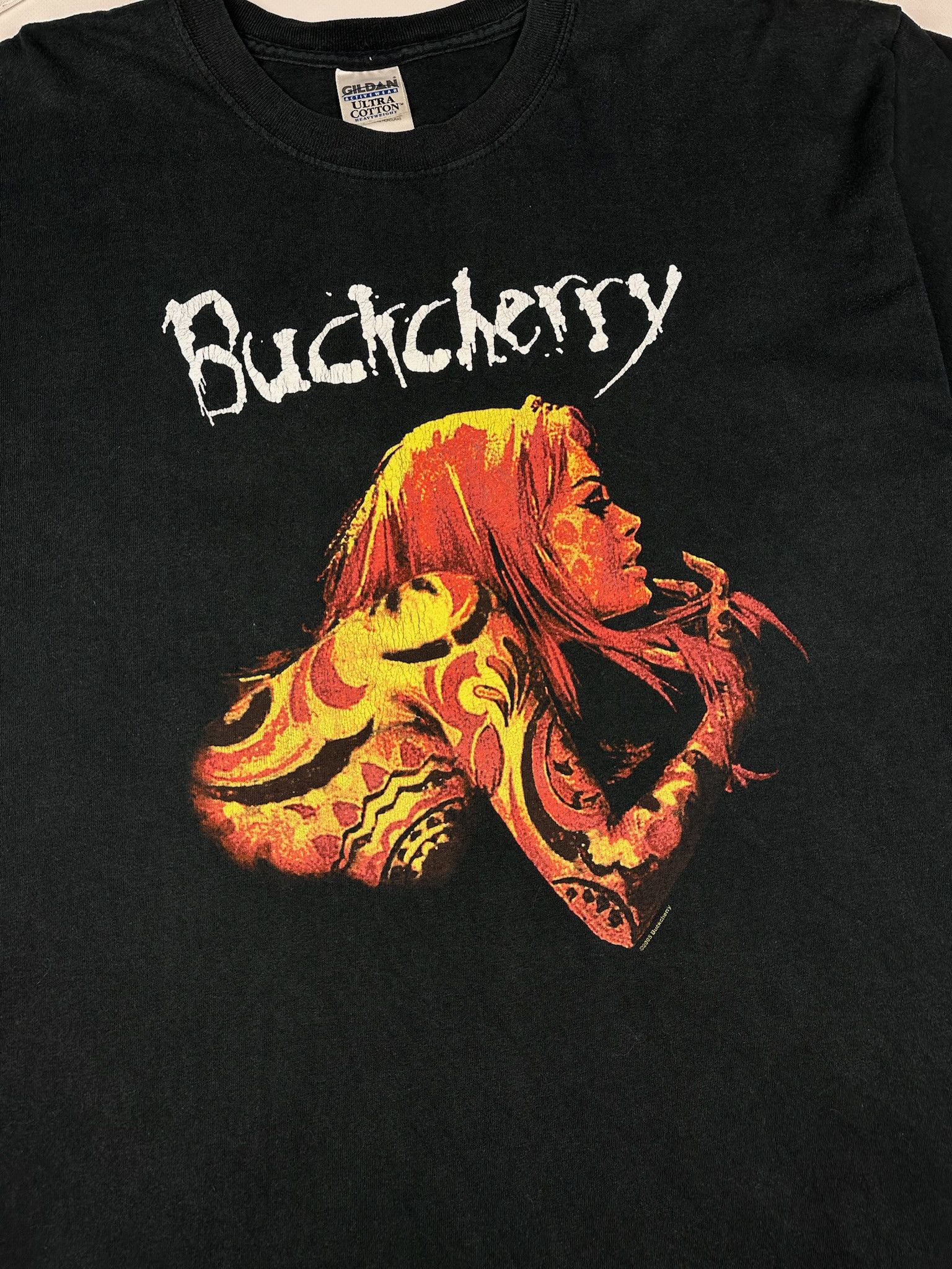 Band Tees Vintage BuckCherry 2005 Tour Tee tattoo sexy girl nude women Size US XL / EU 56 / 4 - 2 Thumbnail