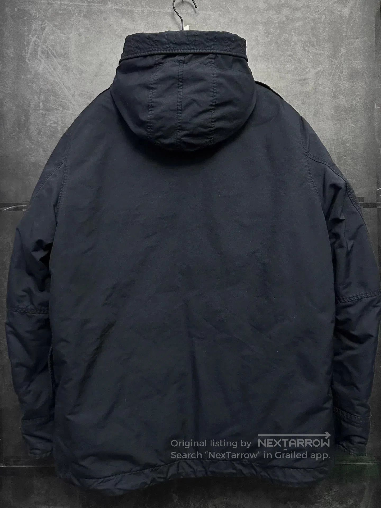 Stone Island Blue Parka Jacket with Hood - XL. Size US XL / EU 56 / 4 - 2 Thumbnail