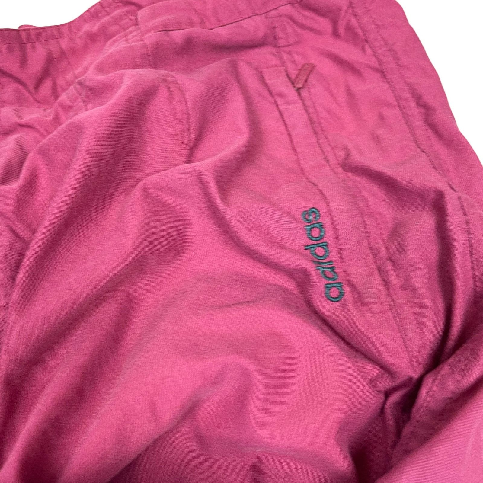 Adidas × Vintage Vintage Adidas Women's Pink Floral Full Zip Tracksuit Medium Size M / US 6-8 / IT 42-44 - 14 Thumbnail