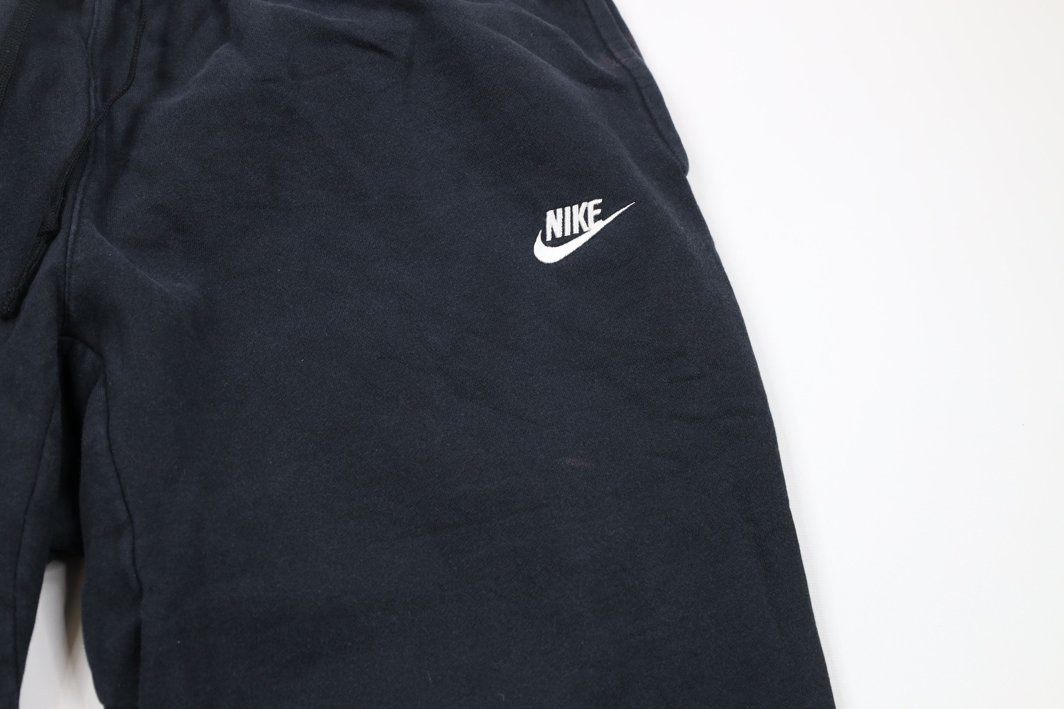 Nike × Vintage Vintage Nike Scott Mini Swoosh Wide Leg Sweatpants Black Size US 40 / EU 56 - 6 Thumbnail