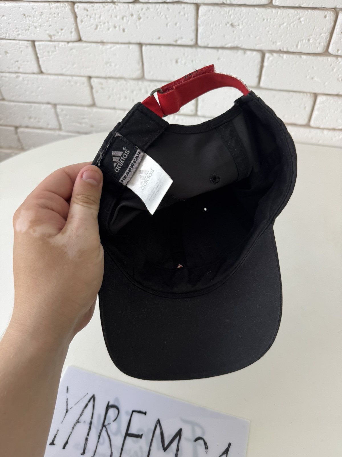 Vintage Adidas vintage cap hat Size ONE SIZE - 4 Thumbnail