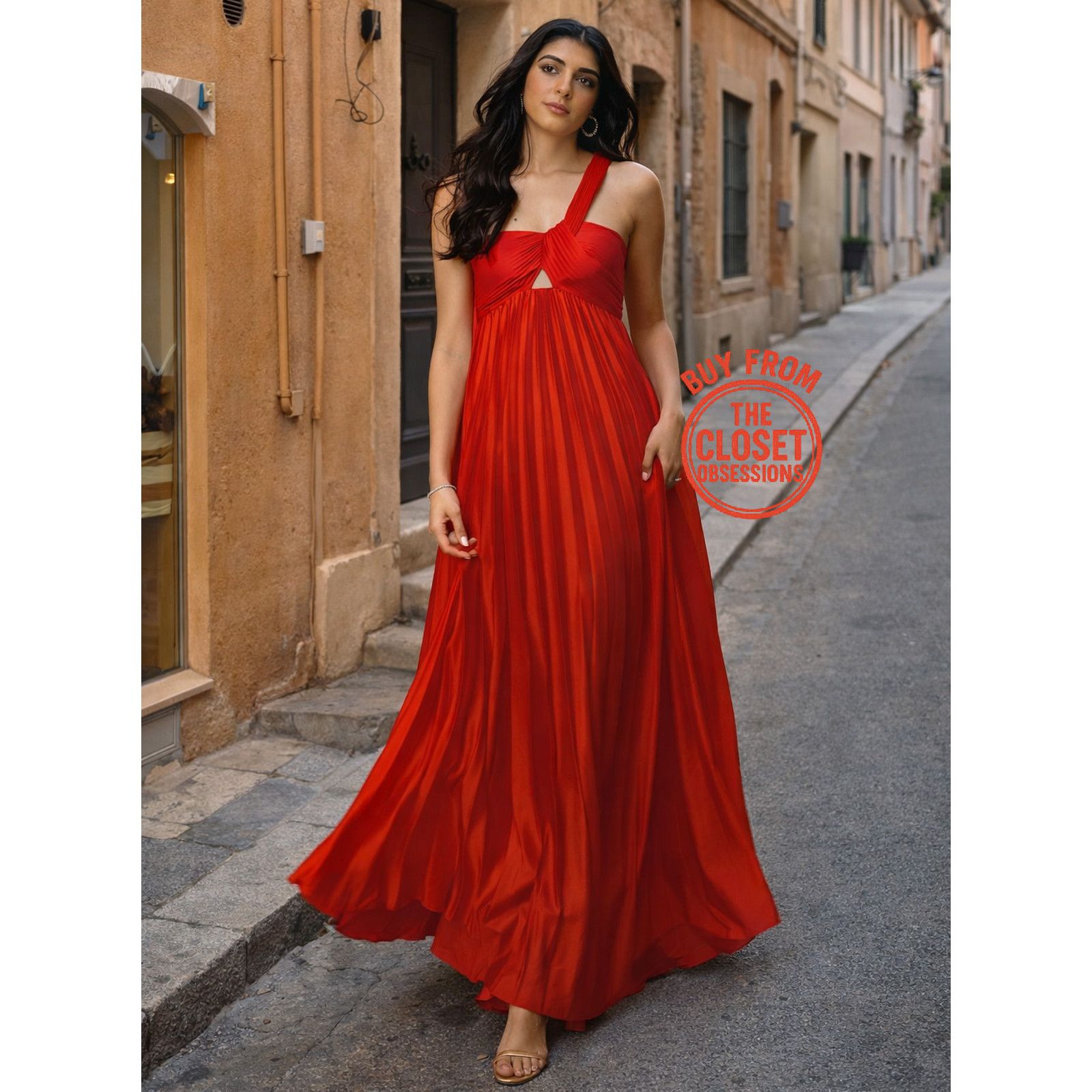 Mango RARE!!! MANGO Front Knot Maxi Dress NWT Size M / US 6-8 / IT 42-44 - 4 Thumbnail