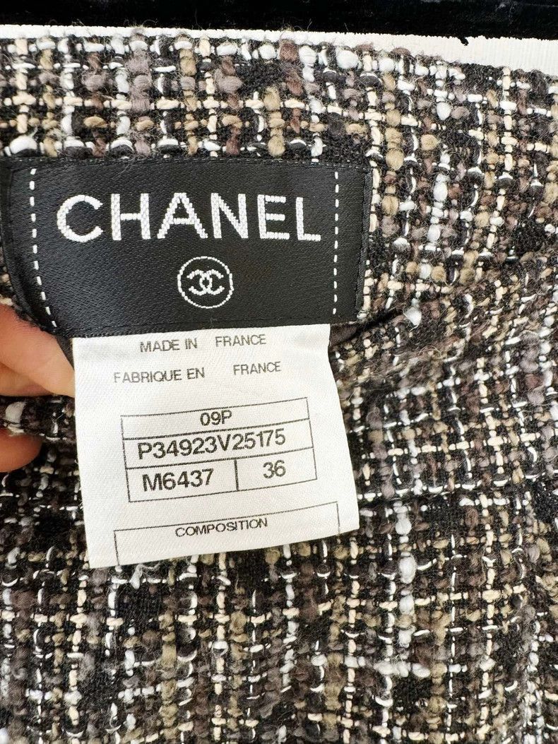 Chanel Chanel Woven Skirt Size 36 Excellent Condition -2505 Size 35" - 3 Thumbnail