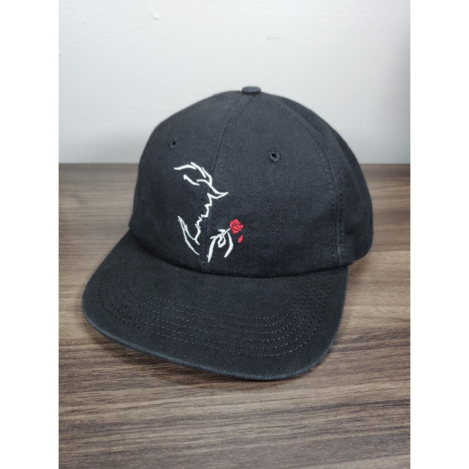 Disney × Vintage Beauty And Beast Broadway Musical Hat Cap Black Disney Adult Size ONE SIZE - 1 Thumbnail